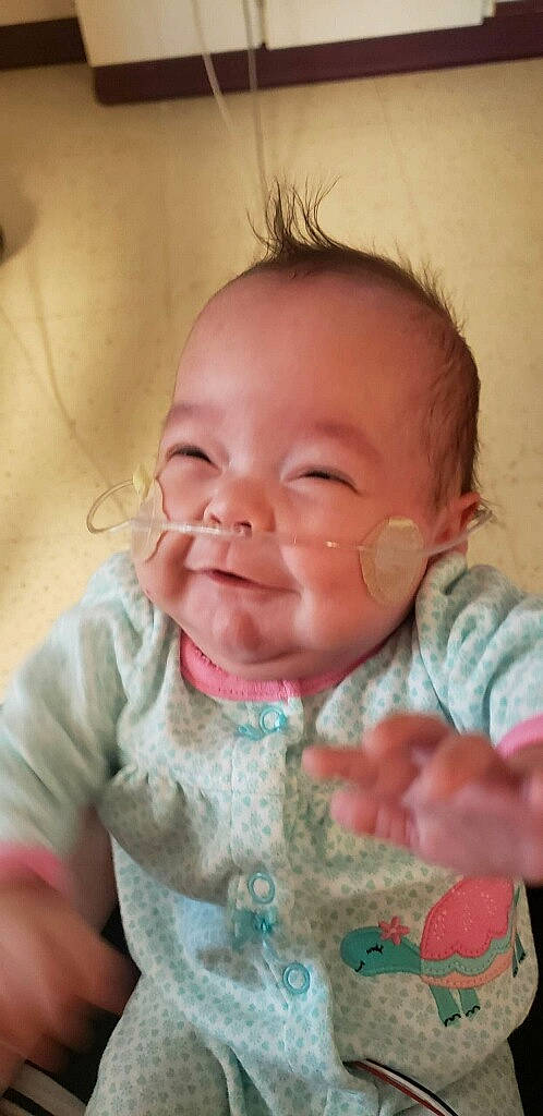 Helen Marie Klingsmith joined the competition — help win amazing prizes! baby, baby_making_funny_faces, cheek, child, chin, ear, eye, face, facial_expression, finger, forehead, head, lip, mouth, nose, person, skin, smile, thumb, toddler