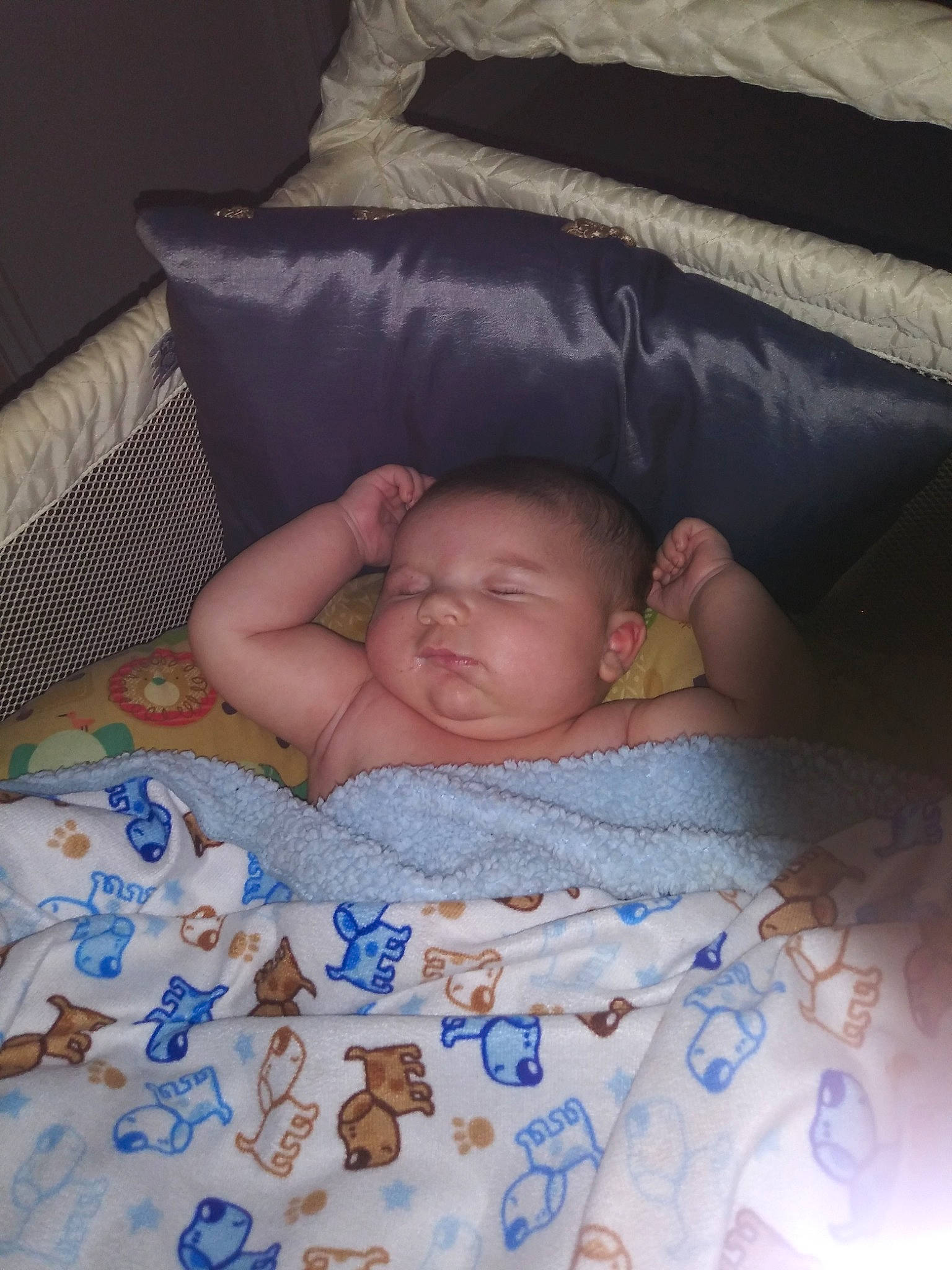 Terrance joined the competition — help win amazing prizes! baby_products, bed, bedtime, blue, cheek, child, day, finger, girl, infant, infant_bed, iris, nap, person, product, skin, sleep, toddler