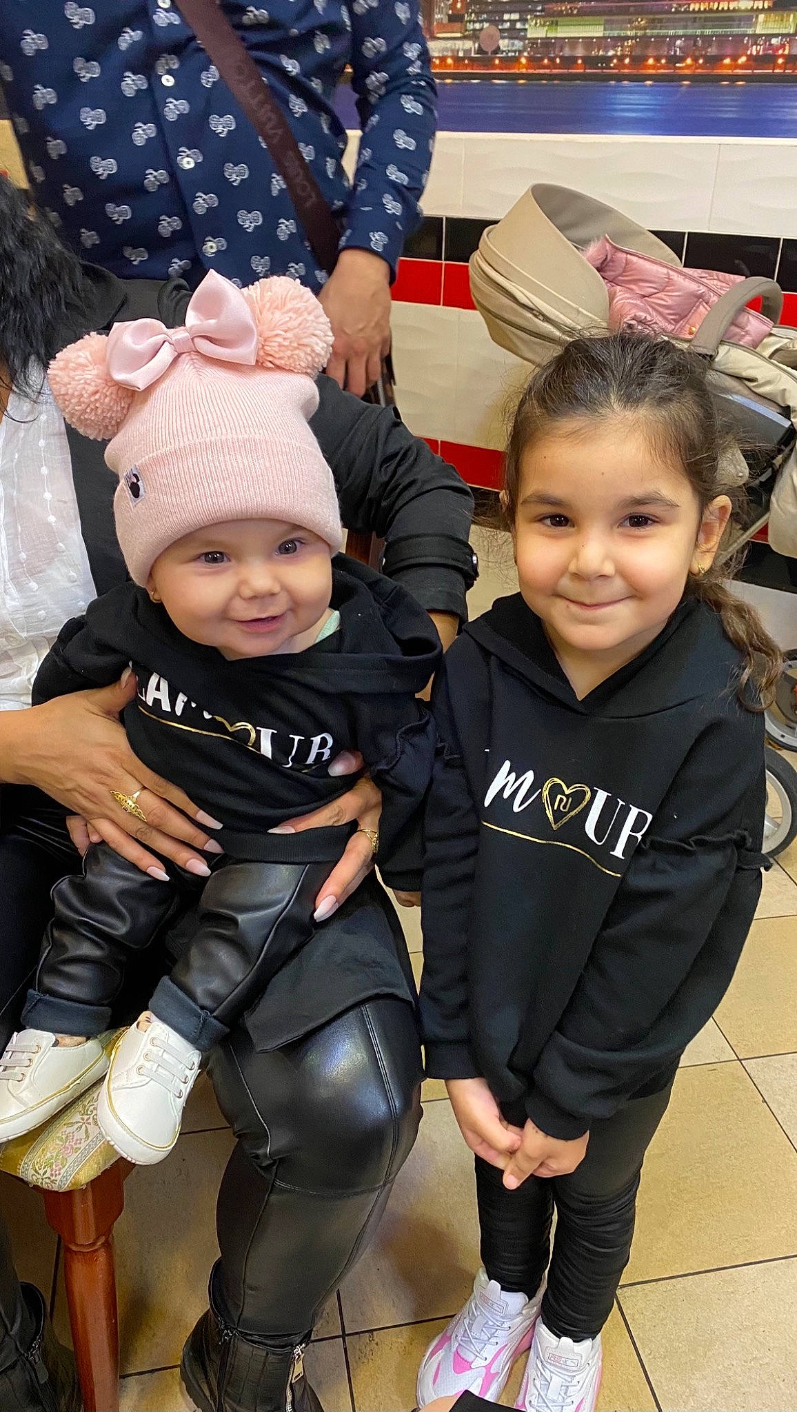 Zenayda joined the competition — help win amazing prizes! active_pants, baby, baby_products, baby_toddler_clothing, bonnet, box, child, costume_accessory, eye, face, fedora, glove, headwear, joy, long_sleeved_t_shirt, mouth, nose, person, polka_dot, smile