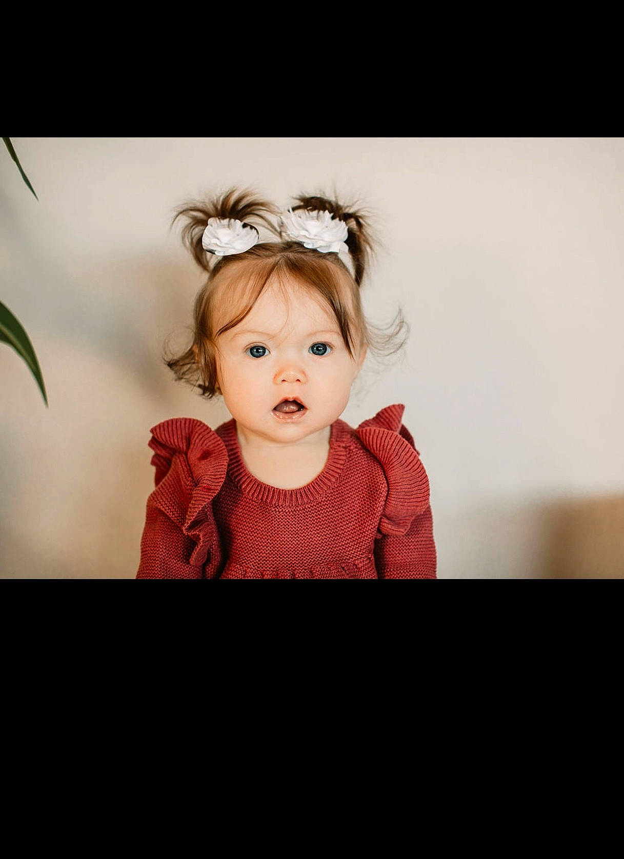 Blakely joined the competition — help win amazing prizes! baby_toddler_clothing, cheek, child, costume_hat, eyelash, fashion_accessory, flash_photography, fun, fur, gesture, happy, headband, headpiece, magenta, neck, pattern, person, portrait, portrait_photography, sleeve