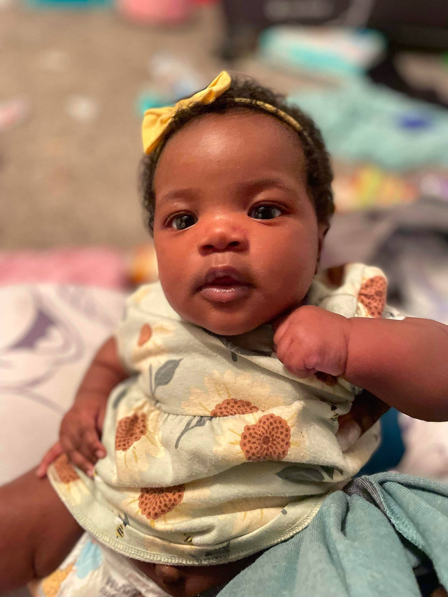 Midori joined the competition — help win amazing prizes! baby, cheek, child, chin, ear, event, eyelash, fun, hair_accessory, happy, head, headpiece, iris, person, room, sitting, skin, temple, toddler, tradition