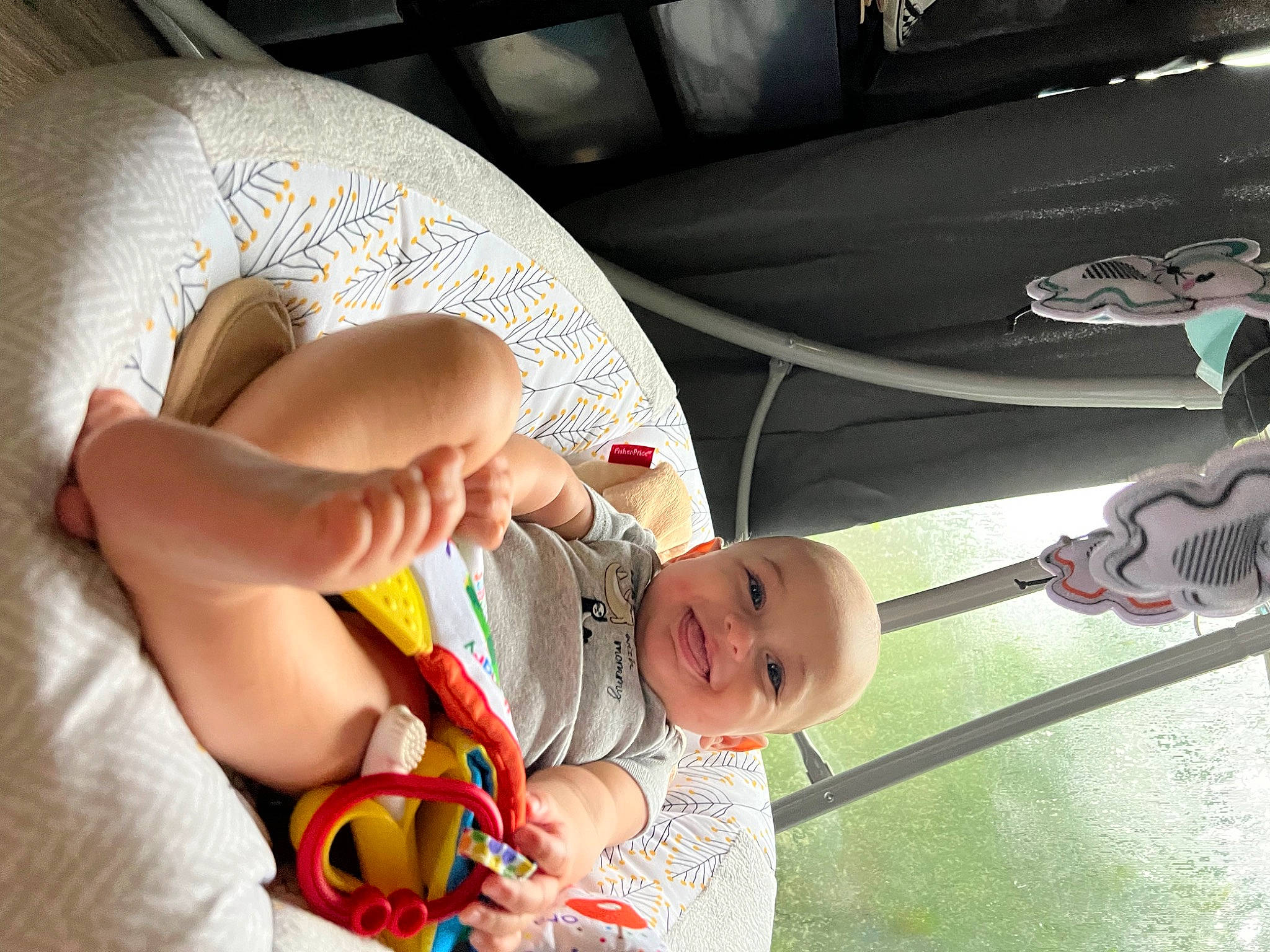 Bryson is registered to the contest to win money with this photo: abdomen, baby, baby_products, baby_sleeping, baby_toddler_clothing, child, comfort, elbow, finger, foot, fun, gesture, happy, human_leg, joy, knee, leisure, nail, person, thigh