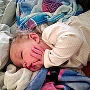 Krysleine joined the competition — help win amazing prizes! toddler, sleeping, blanket, cozy, child, nap, face, hand, soft, warm, indoors, rest, comfort, clothing, baby, peaceful, cute, relaxation, portrait, young