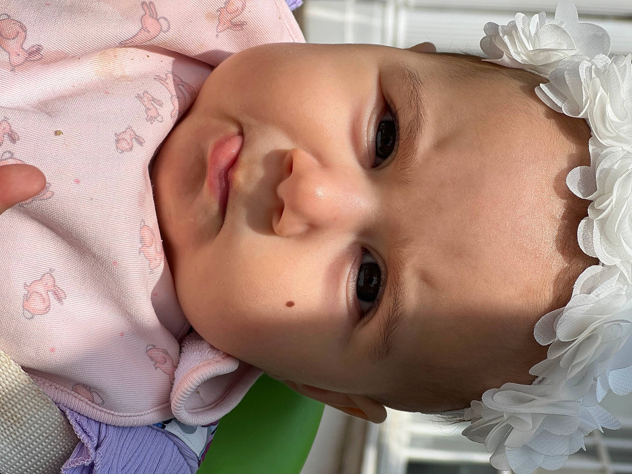 Alice joined the competition — help win amazing prizes! baby_toddler_clothing, cheek, chin, ear, eyebrow, eyelash, facial_expression, flash_photography, forehead, hand, happy, headgear, human_body, iris, lip, mouth, neck, nose, person, skin