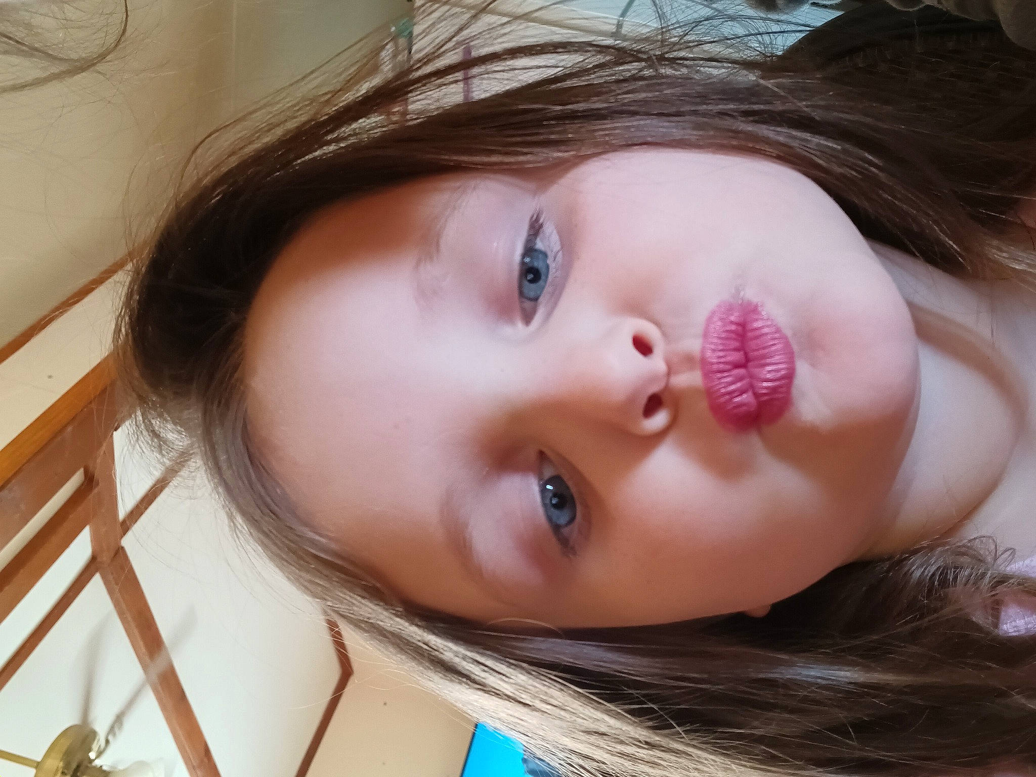 Kalista joined the competition — help win amazing prizes! black_hair, cheek, child, chin, ear, eyebrow, eyelash, flash_photography, forehead, grass, iris, jaw, lip, long_hair, mouth, neck, nose, person, shoulder, skin