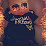 Kelly Kay Sheets is registered to the contest to win money with this photo: baby, infant, clothing, butterfly, fire_frame, sunglasses, face, person, lying_down, cool, digital_effect, reflection, cute, fashion, infant_clothes, child, portrait, fire, glasses, social_butterfly