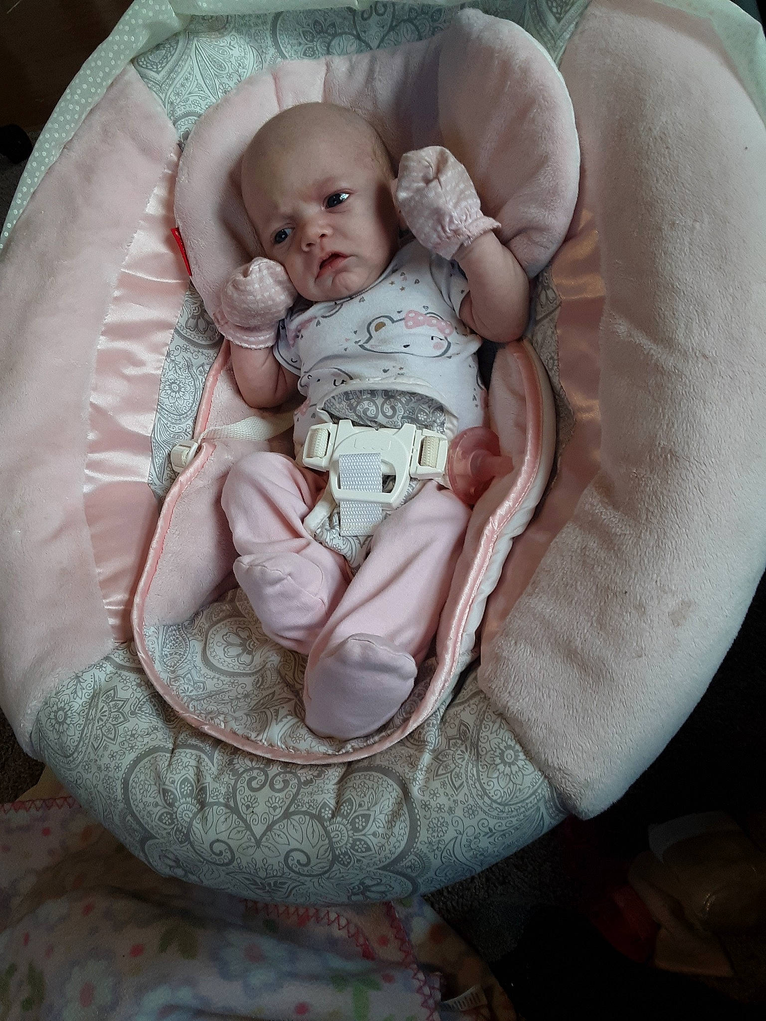 Cara joined the competition — help win amazing prizes! baby, baby_products, baby_safety, baby_sleeping, child, comfort, furniture, infant_bed, person, product, toddler