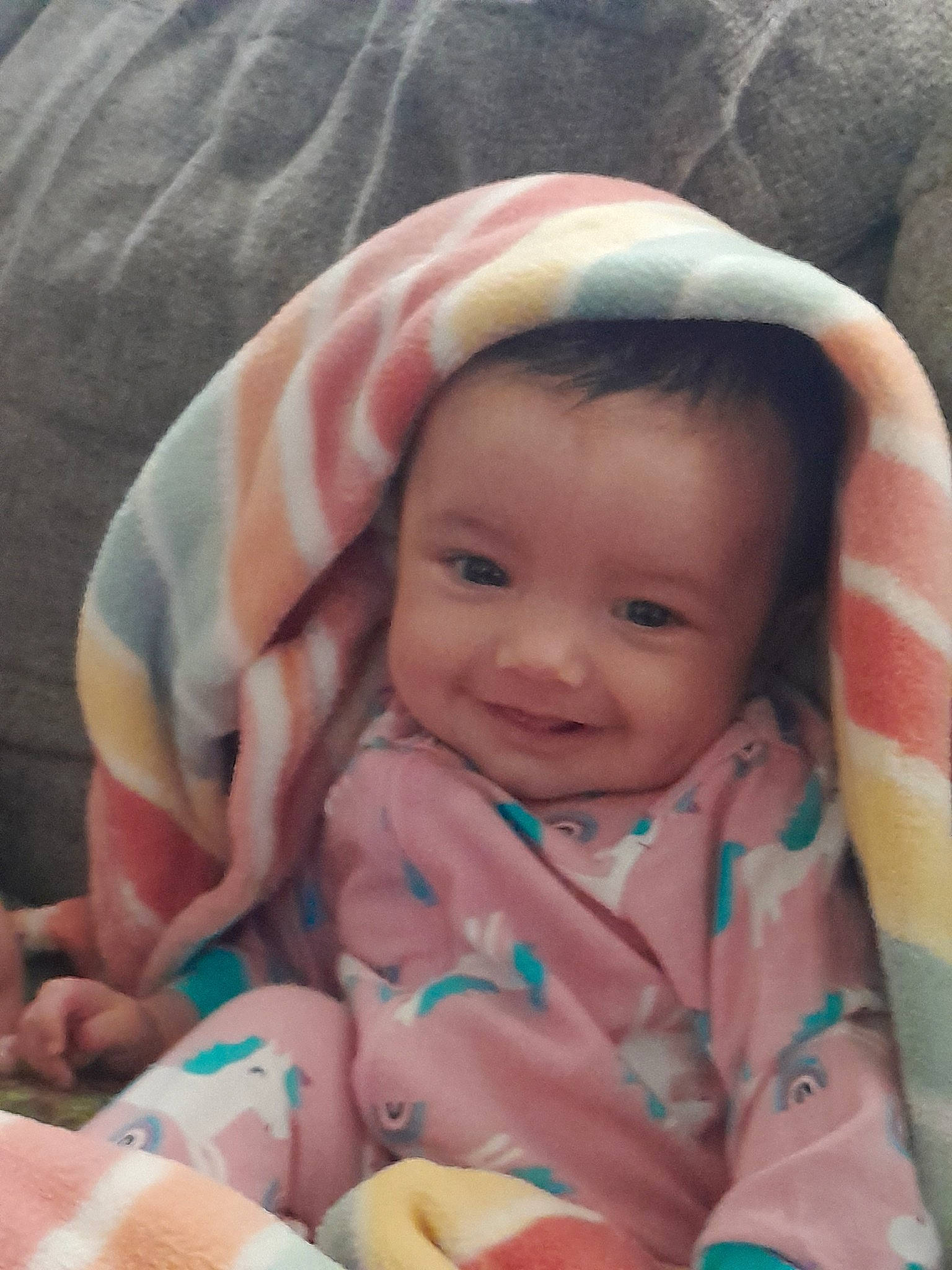 Kinzley joined the competition — help win amazing prizes! baby, baby_toddler_clothing, cheek, chin, comfort, eye, eyebrow, finger, happy, head, iris, joy, lip, mouth, nose, person, pink, product, skin, smile