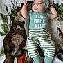 Peter joined the competition — help win amazing prizes! adorable, baby, bear_illustration, blanket, child, clothing, cute, foot, forest_theme, fox_illustration, hat, indoors, infant, lying_down, pajamas, peaceful, portrait, sleeping, soft_texture, striped_clothing
