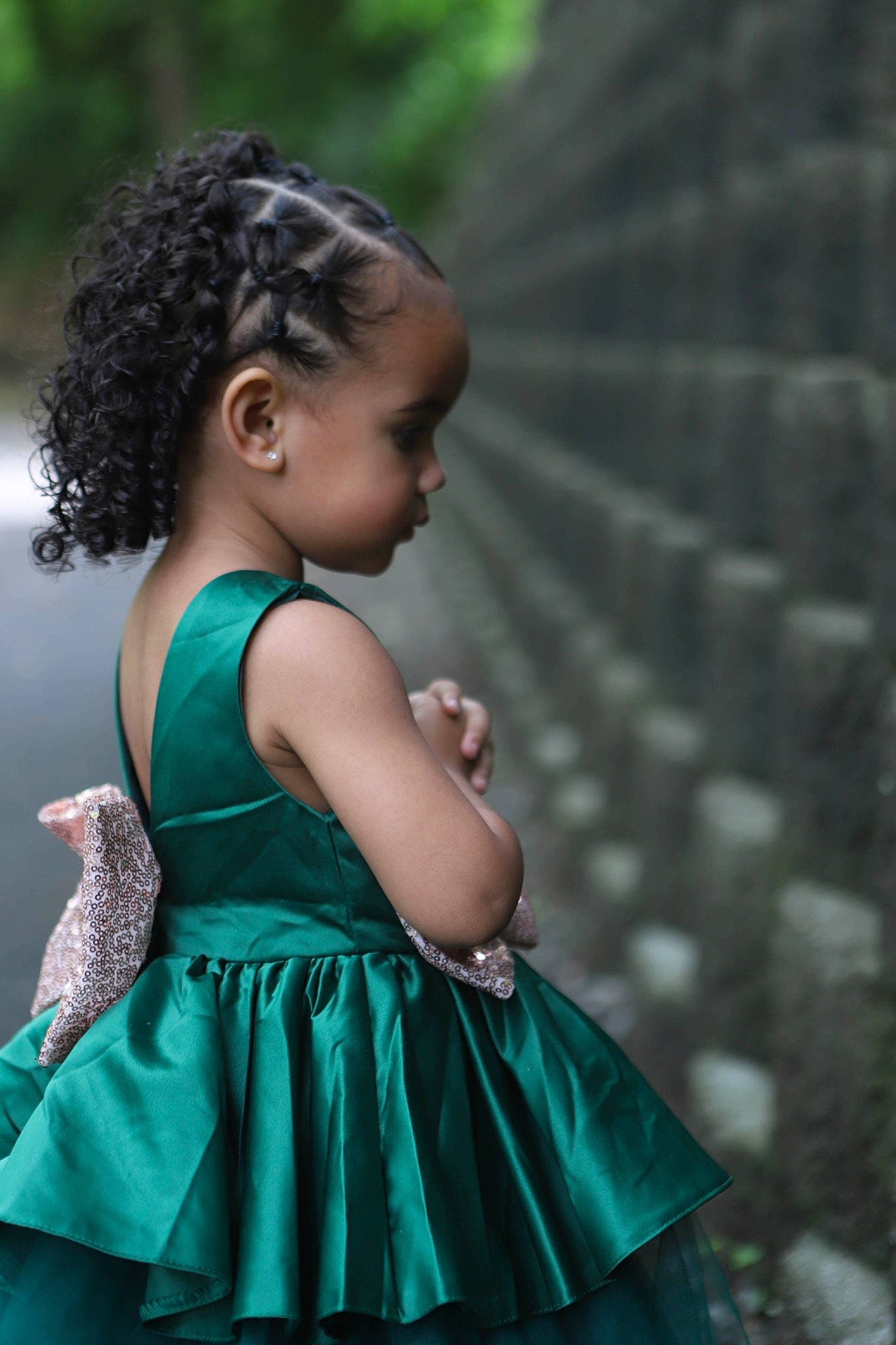 Rayne joined the competition — help win amazing prizes! baby_toddler_clothing, day_dress, dress, eye, face, fashion_design, flash_photography, grass, hair, happy, head, human_body, jewellery, long_hair, neck, one_piece_garment, person, shoulder, skin, toddler