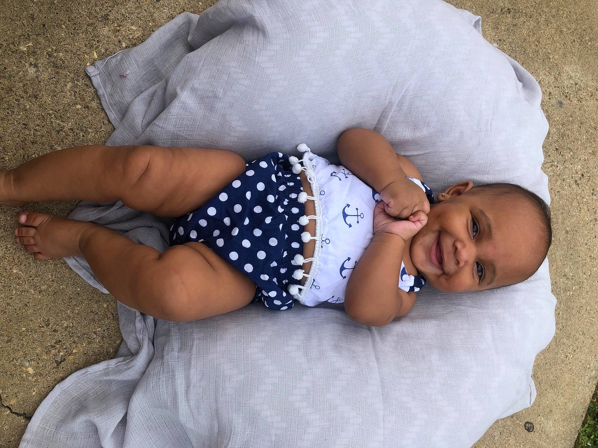 Hazleigh joined the competition — help win amazing prizes! baby, baby_products, baby_sleeping, baby_toddler_clothing, child, joy, nap, pattern, person, product, sleep, toddler