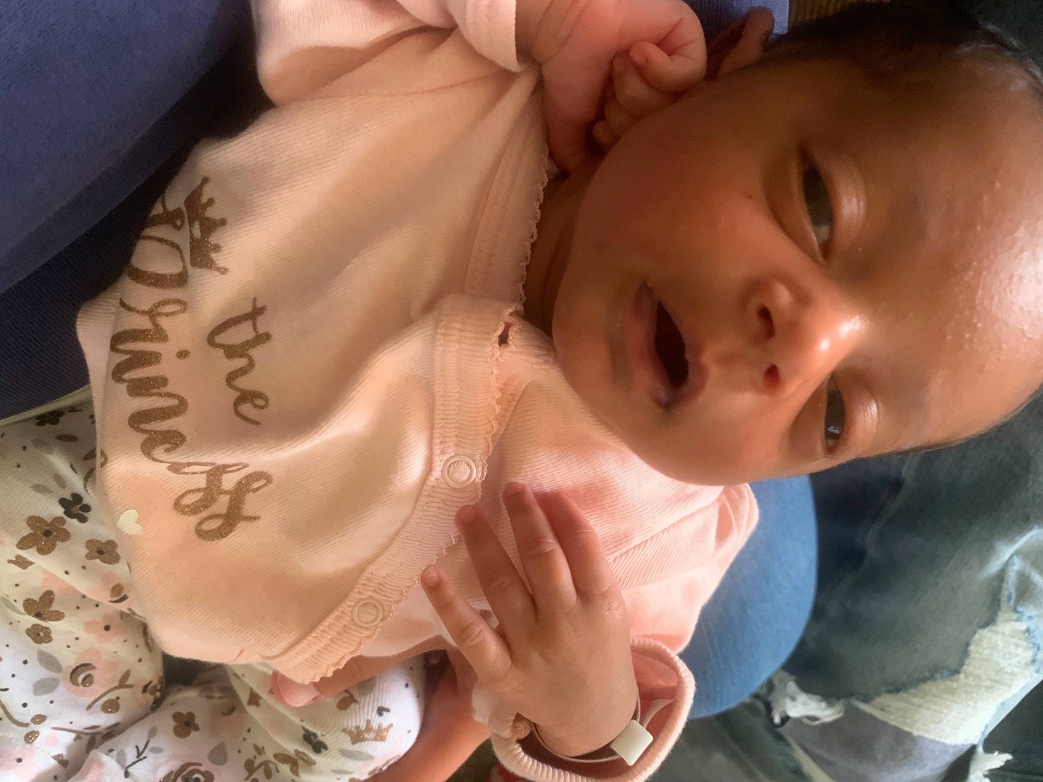 Niyah joined the competition — help win amazing prizes! baby, birth, cheek, child, chin, ear, eye, face, finger, forehead, hand, happy, head, mouth, muscle, nose, person, skin, smile, toddler