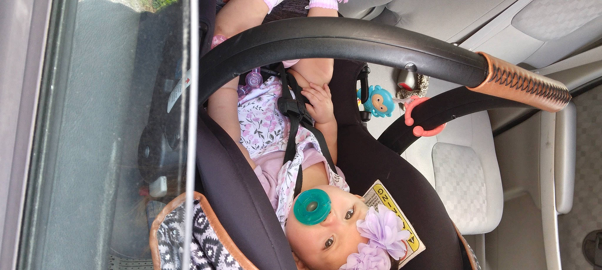 Ava joined the competition — help win amazing prizes! auto_part, automotive_design, automotive_exterior, baby, baby_carriage, baby_products, car, car_seat, car_seat_cover, child, family_car, headwear, hubcap, luxury_vehicle, motor_vehicle, person, personal_luxury_car, rim, steering_part, steering_wheel
