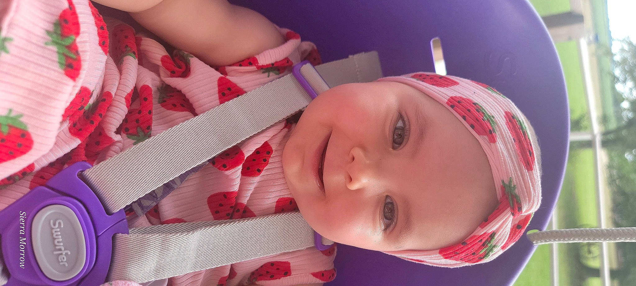 Evelyn joined the competition — help win amazing prizes! baby, baby_toddler_clothing, carmine, cheek, child, eyelash, fun, happy, hat, headwear, iris, joy, lip, magenta, mouth, nose, person, pink, product, red