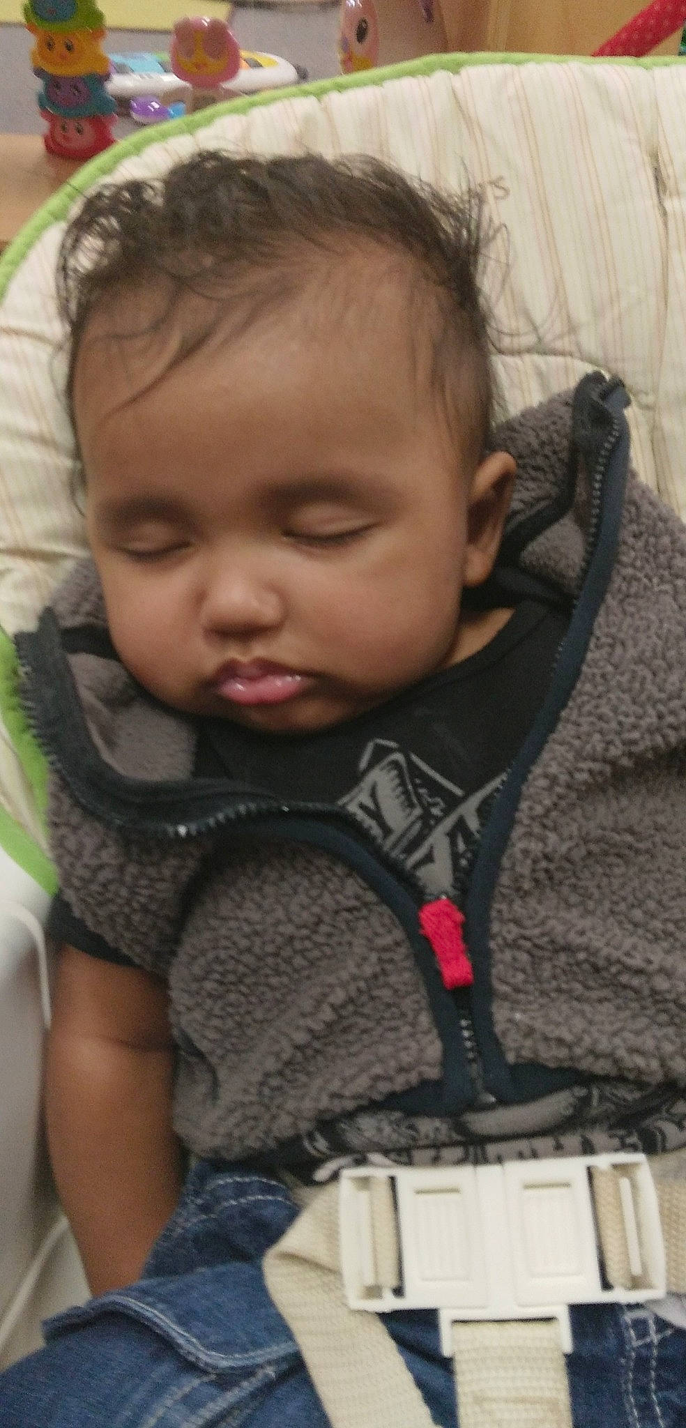 Ja'Shaun is registered to the contest to win money with this photo: baby, baby_toddler_clothing, cheek, chin, comfort, ear, eyebrow, eyelash, forehead, hair, hairstyle, head, iris, lip, mouth, neck, nose, person, plant, product