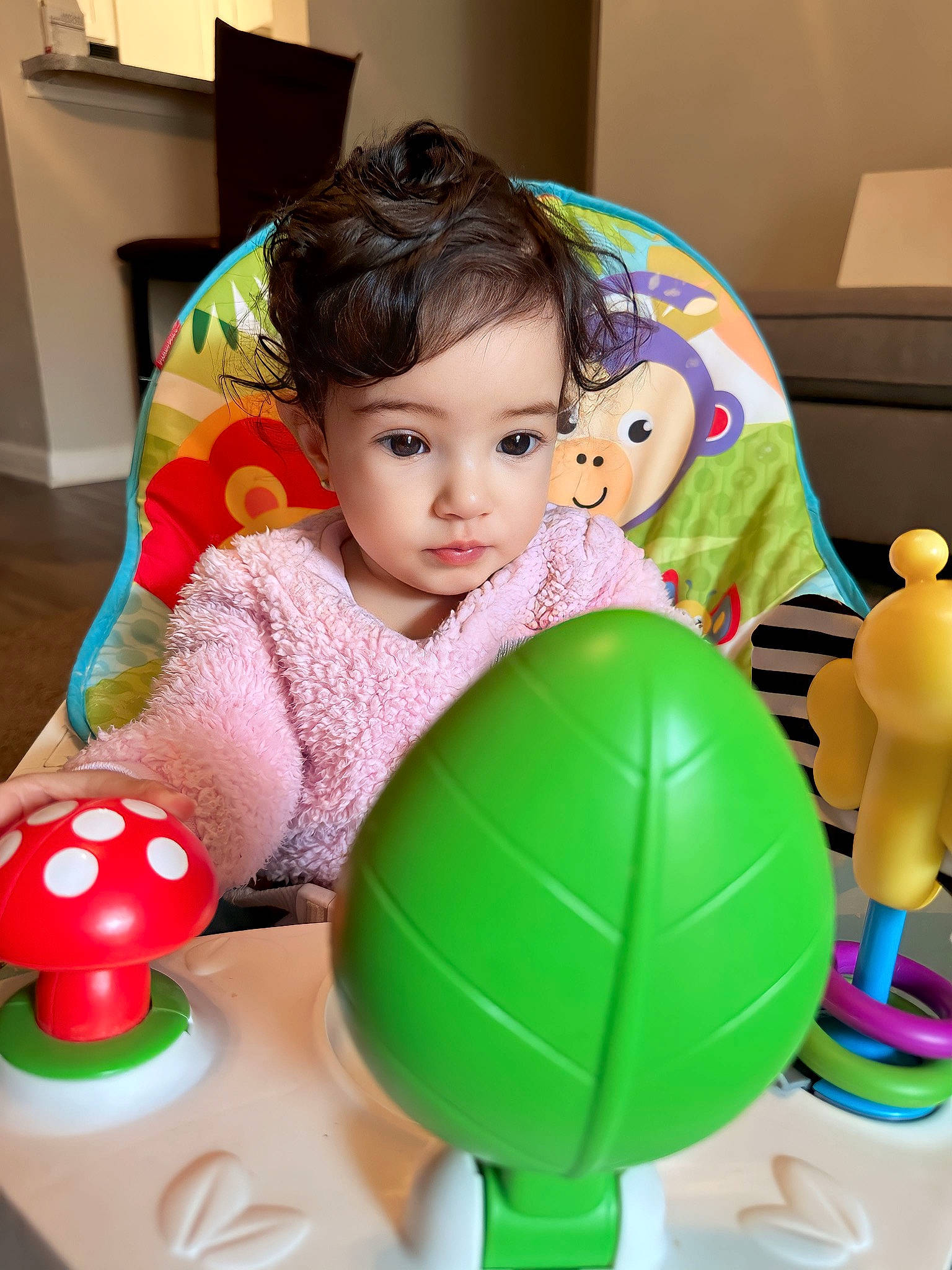 Miranda joined the competition — help win amazing prizes! baby_playing_with_toys, baby_products, baby_toys, balloon, child, event, finger, fun, happy, leisure, organ, party_supply, person, plastic, play, product, room, snapshot, toddler, toy