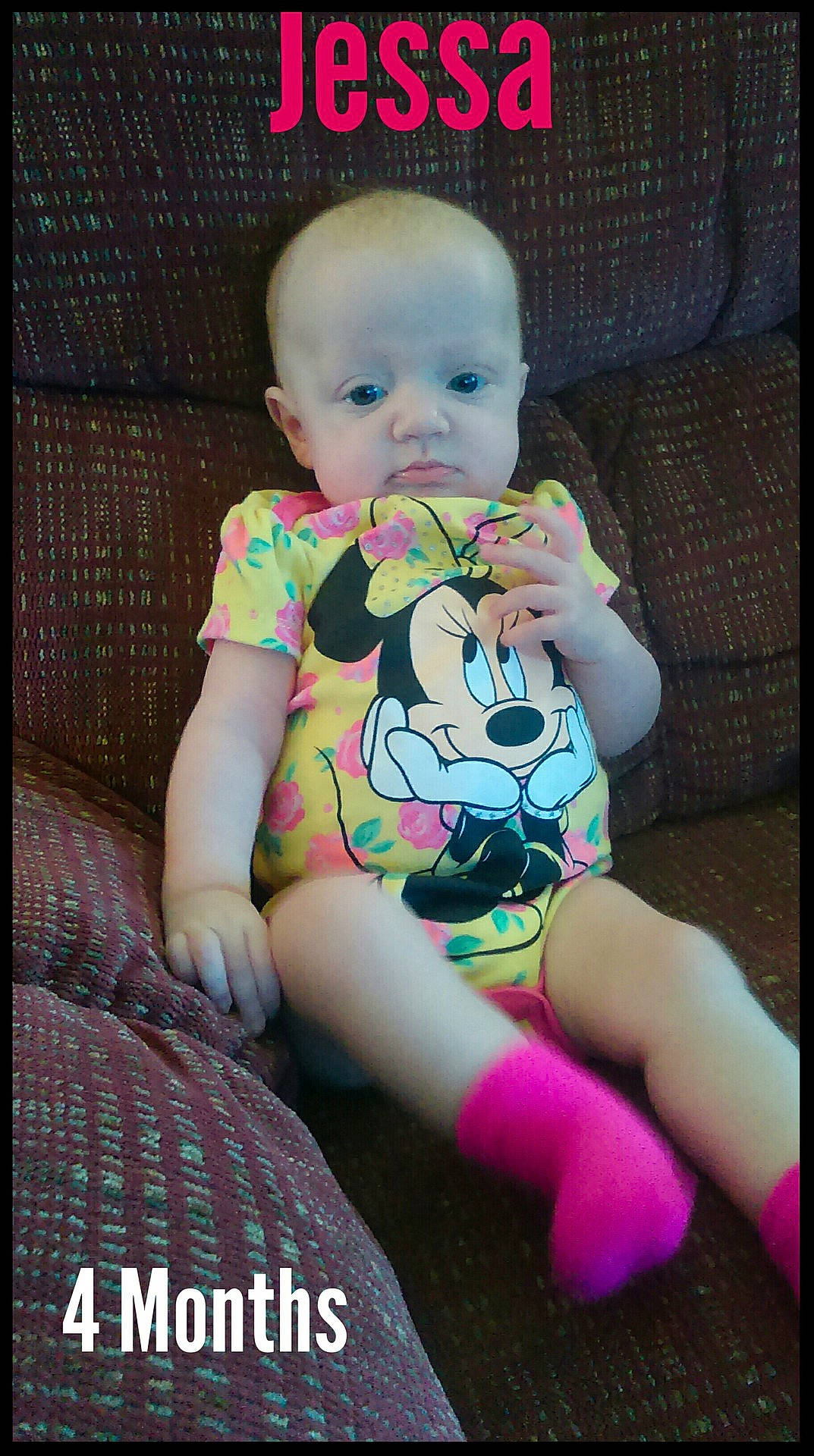 Jessa is registered to the contest to win money with this photo: child, emotion, eye, human_body, human_positions, image, infant, organ, skin, toddler, toy