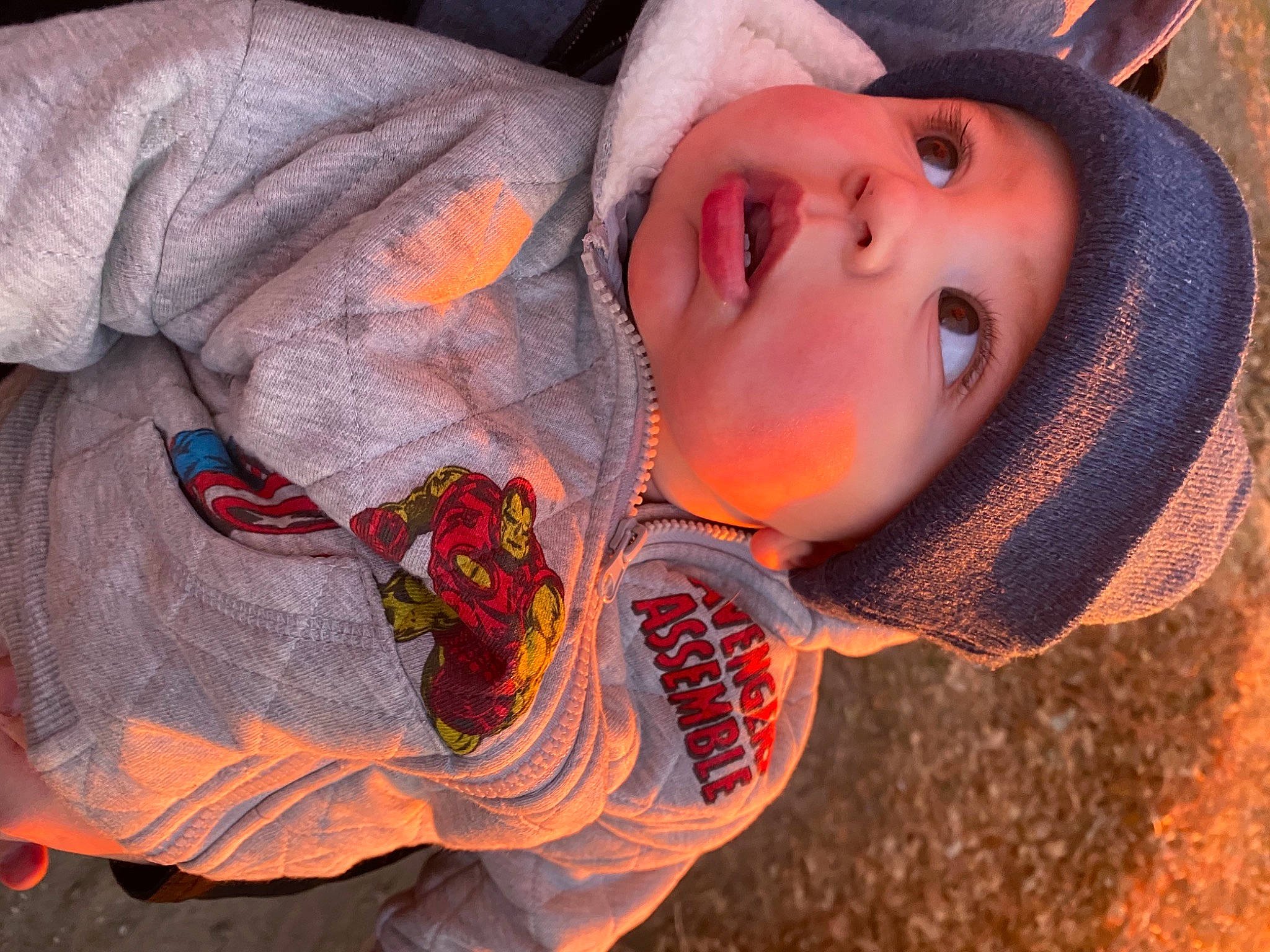 Aidyn joined the competition — help win amazing prizes! eye, eyelash, face, happy, headgear, headwear, human_body, iris, landscape, lip, mouth, nose, orange, organ, pattern, people_in_nature, person, photograph, red, toddler