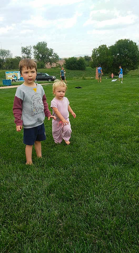 Maliah joined the competition — help win amazing prizes! child, farm, fun, gesture, grass, grass_family, grassland, lawn, meadow, park, pasture, person, plant, play, recreation, summer, toddler, vacation, walking