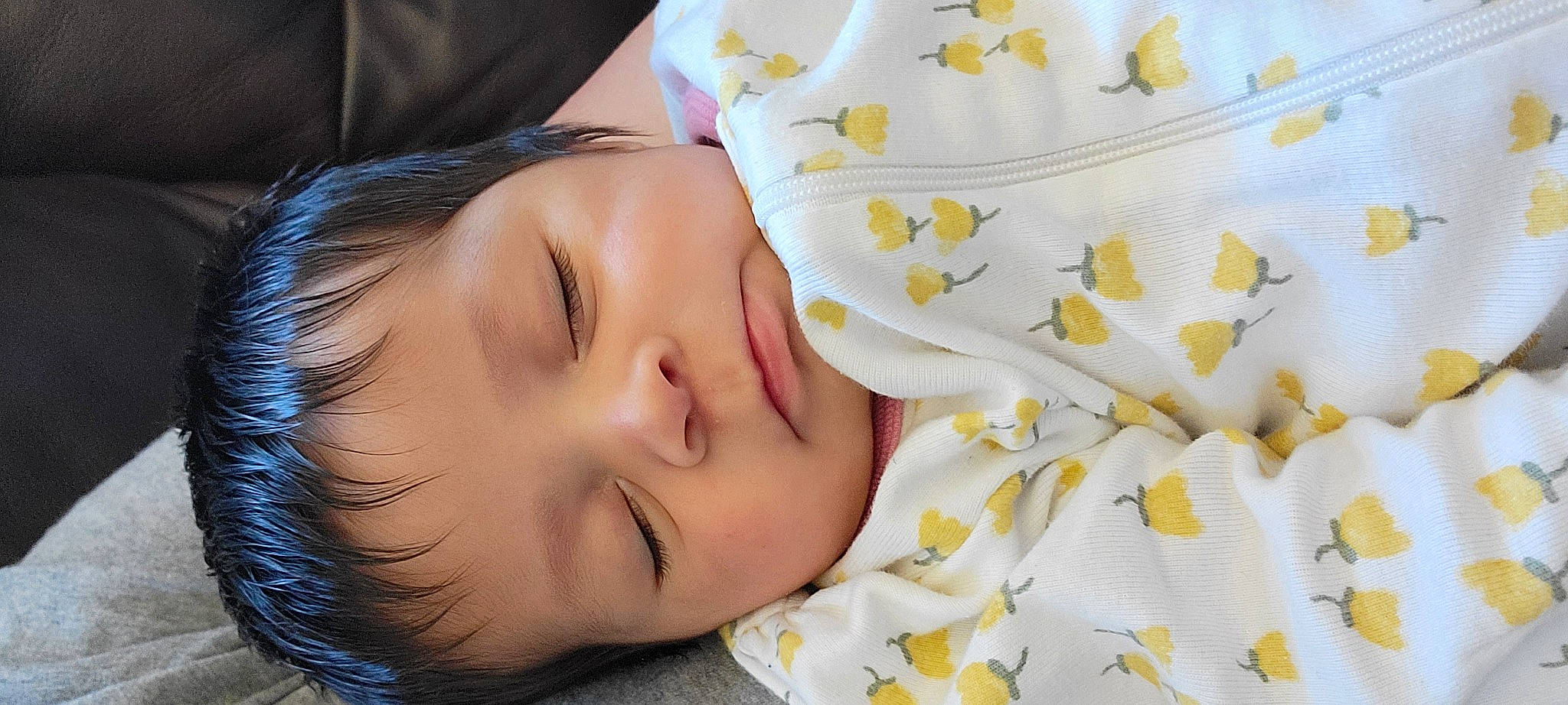 Karina joined the competition — help win amazing prizes! baby, baby_sleeping, baby_toddler_clothing, bedtime, cheek, child, comfort, eyebrow, eyelash, grass, happy, linens, lip, nap, nose, person, plant, skin, toddler, white