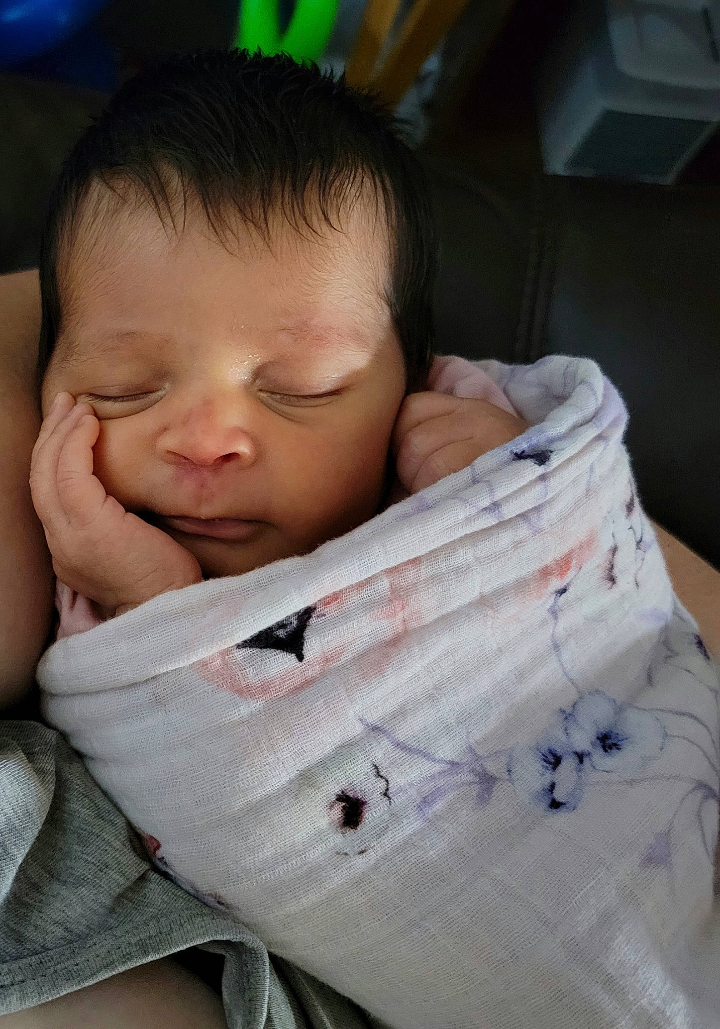 Karina is registered to the contest to win money with this photo: baby, baby_products, baby_toddler_clothing, bedtime, carmine, cheek, child, chin, comfort, face, finger, happy, head, linens, lip, nose, person, room, skin, sleeve