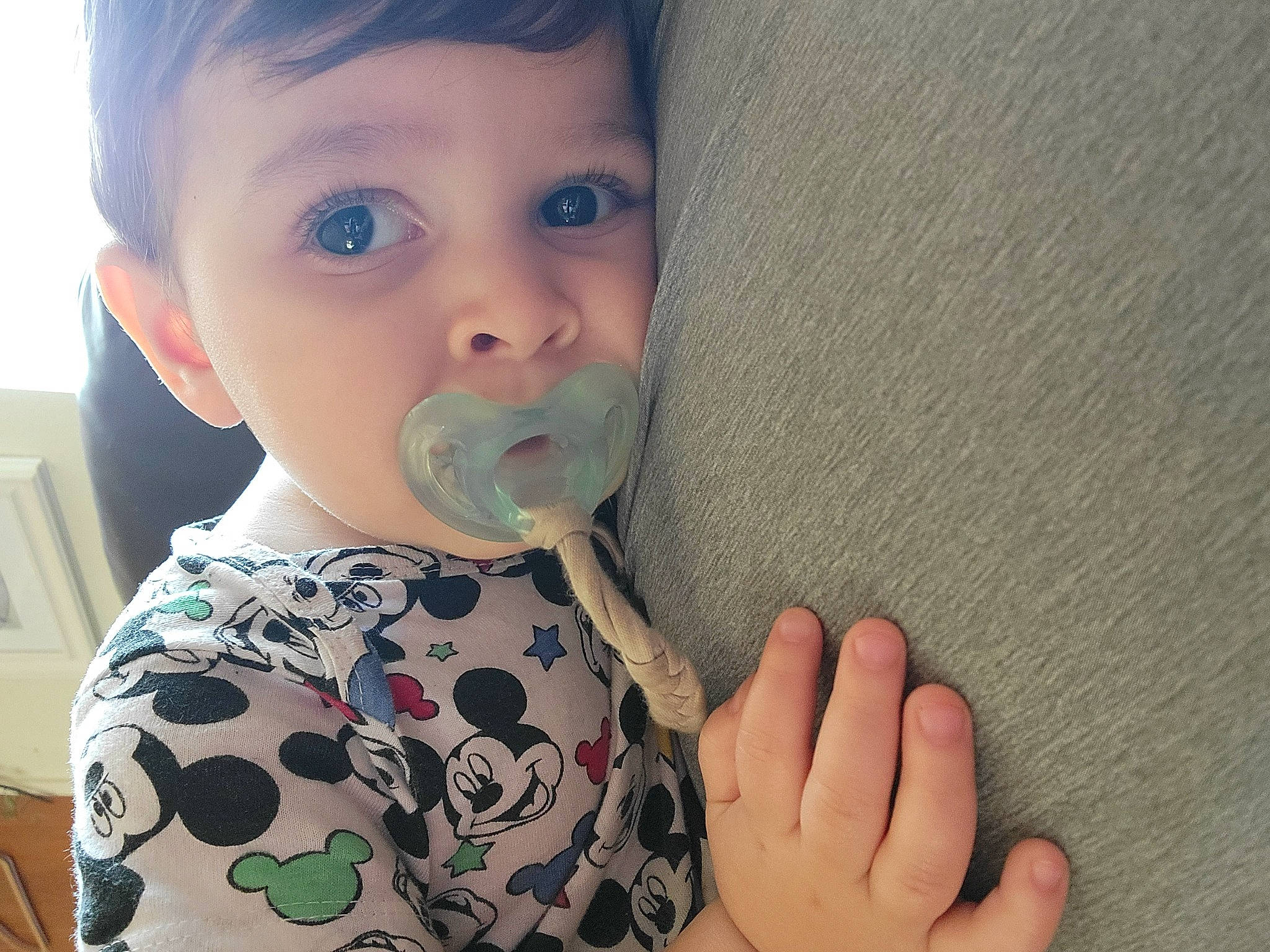 Lorenzo is registered to the contest to win money with this photo: baby, baby_toddler_clothing, cheek, child, drinkware, ear, eyelash, face, finger, gesture, happy, lip, mouth, nail, nose, person, play, skin, sleeve, thumb