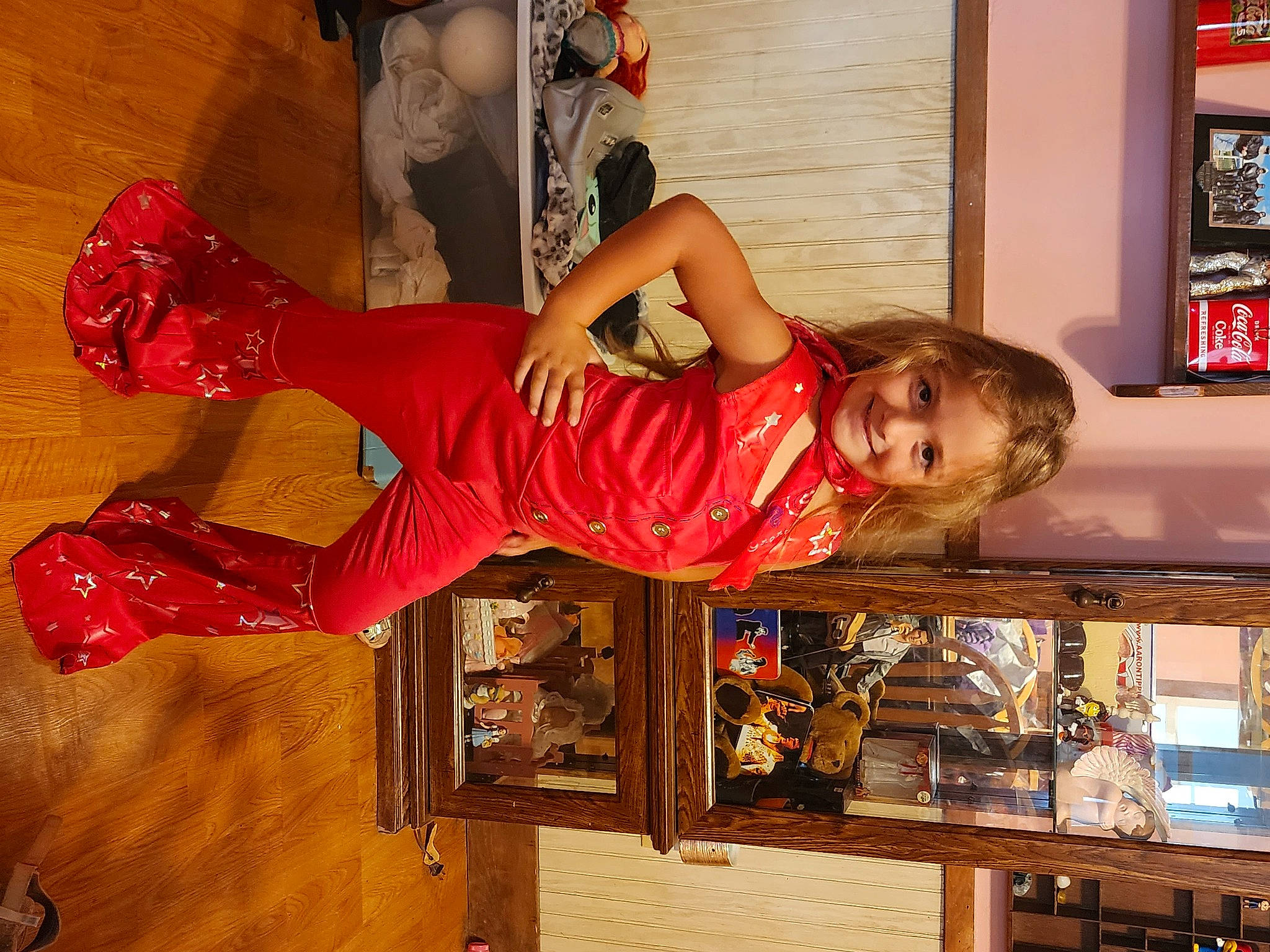 Adalynn joined the competition — help win amazing prizes! balance, building, dance, event, fashion_design, flooring, fun, human_leg, joy, knee, person, room, sandal, shorts, smile, sportswear, thigh