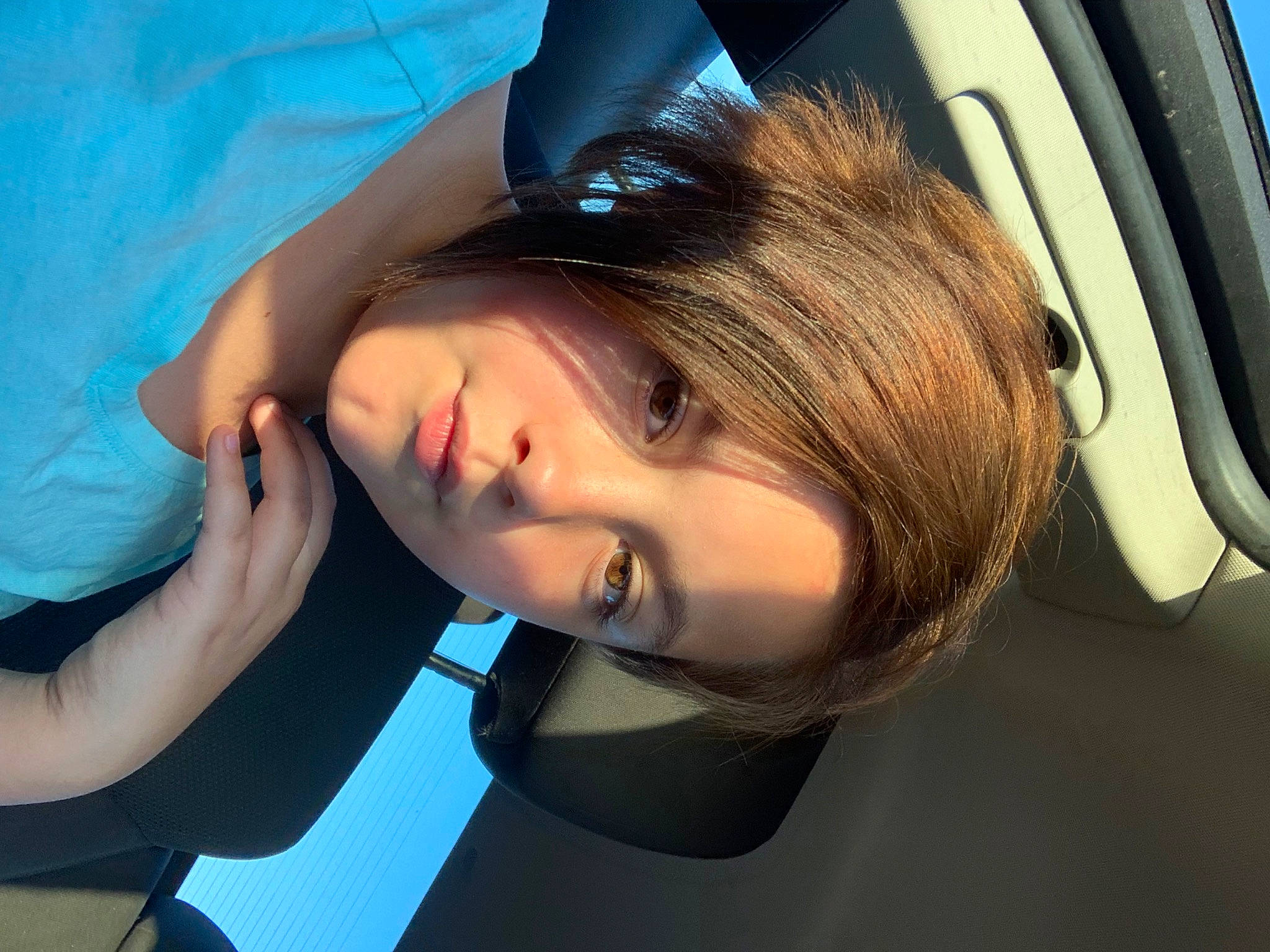 Aryonna joined the competition — help win amazing prizes! bangs, beauty, black_hair, blond, chin, cool, eye, face, fun, hair, hairstyle, hand, head, jaw, lip, mouth, neck, nose, person, selfie