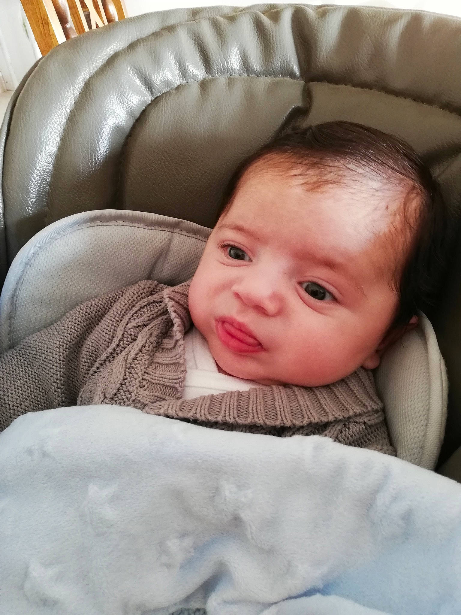 Joshua a rejoint le concours — aidez-le/la à gagner de superbes lots ! baby, baby_products, baby_sleeping, baby_toddler_clothing, cheek, child, comfort, eyebrow, eyelash, linens, nap, person, sleep, toddler