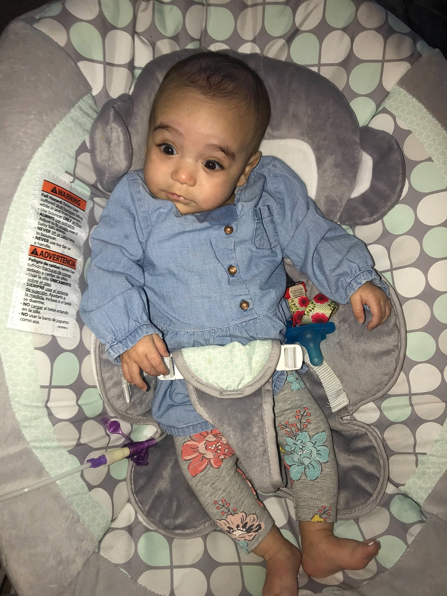 Josephina joined the competition — help win amazing prizes! baby, baby_in_car_seat, cheek, child, eye, person, product, sitting, skin, smile, toddler