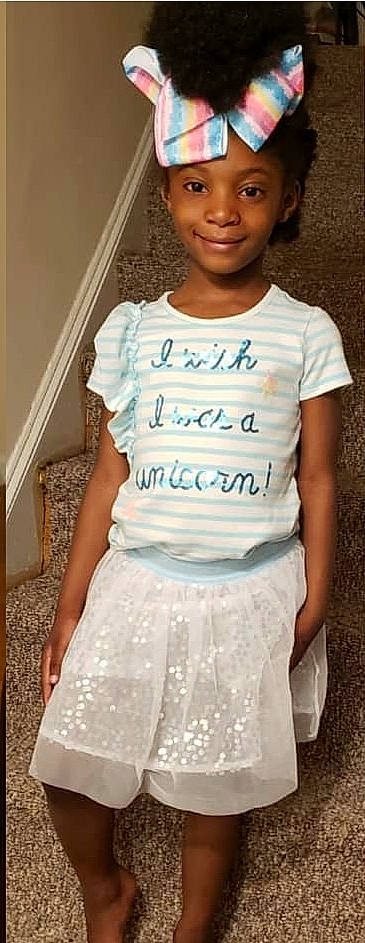 Taylor joined the competition — help win amazing prizes! child, child_model, clothing, cool, dress, fashion, headwear, joy, person, product, shoulder, smile, t_shirt, top, white