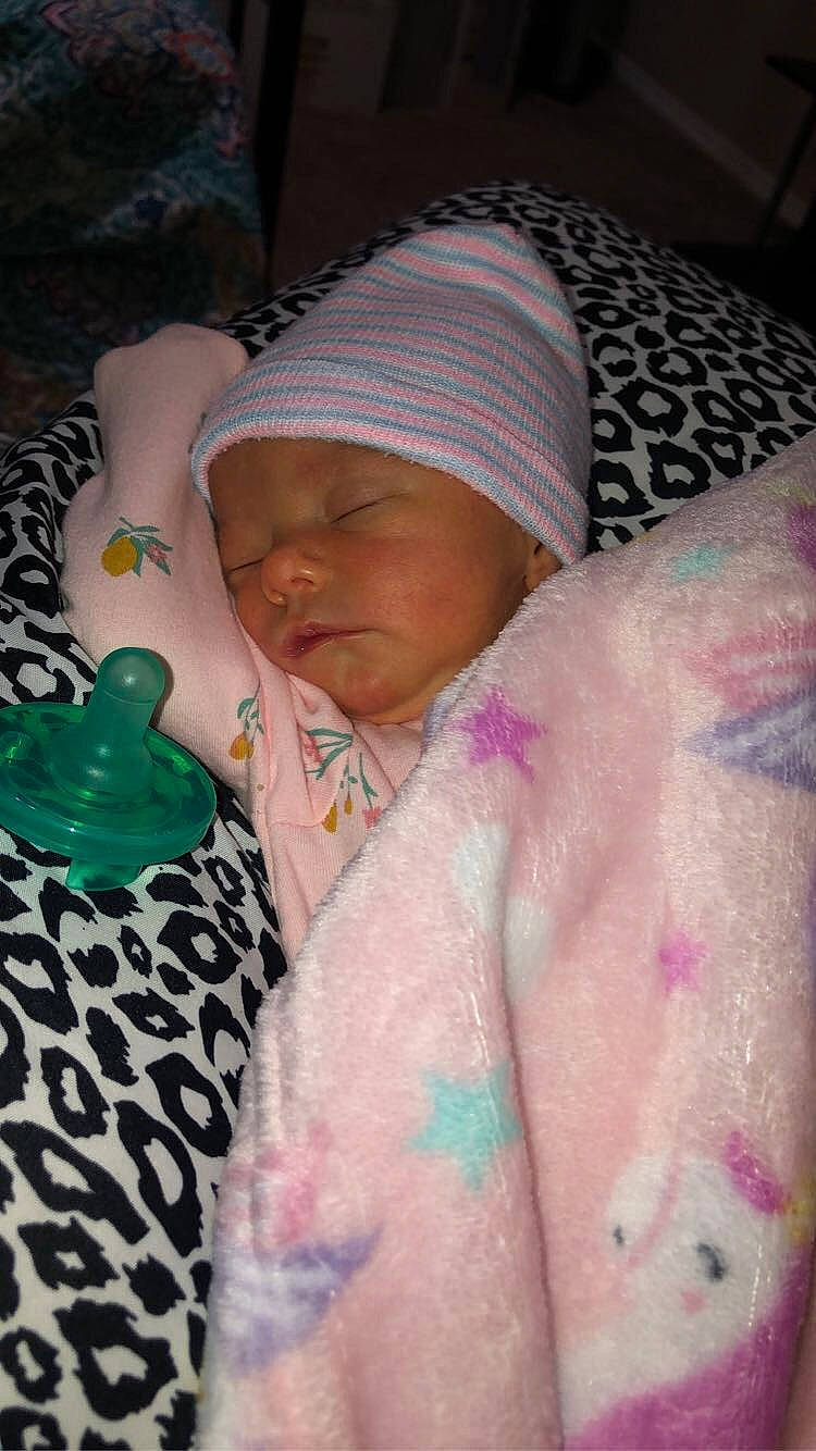 Emberleigh joined the competition — help win amazing prizes! baby, baby_products, baby_sleeping, beanie, bedding, bedtime, cap, cheek, child, comfort, headwear, knit_cap, linens, magenta, nap, pattern, person, pink, room, skin