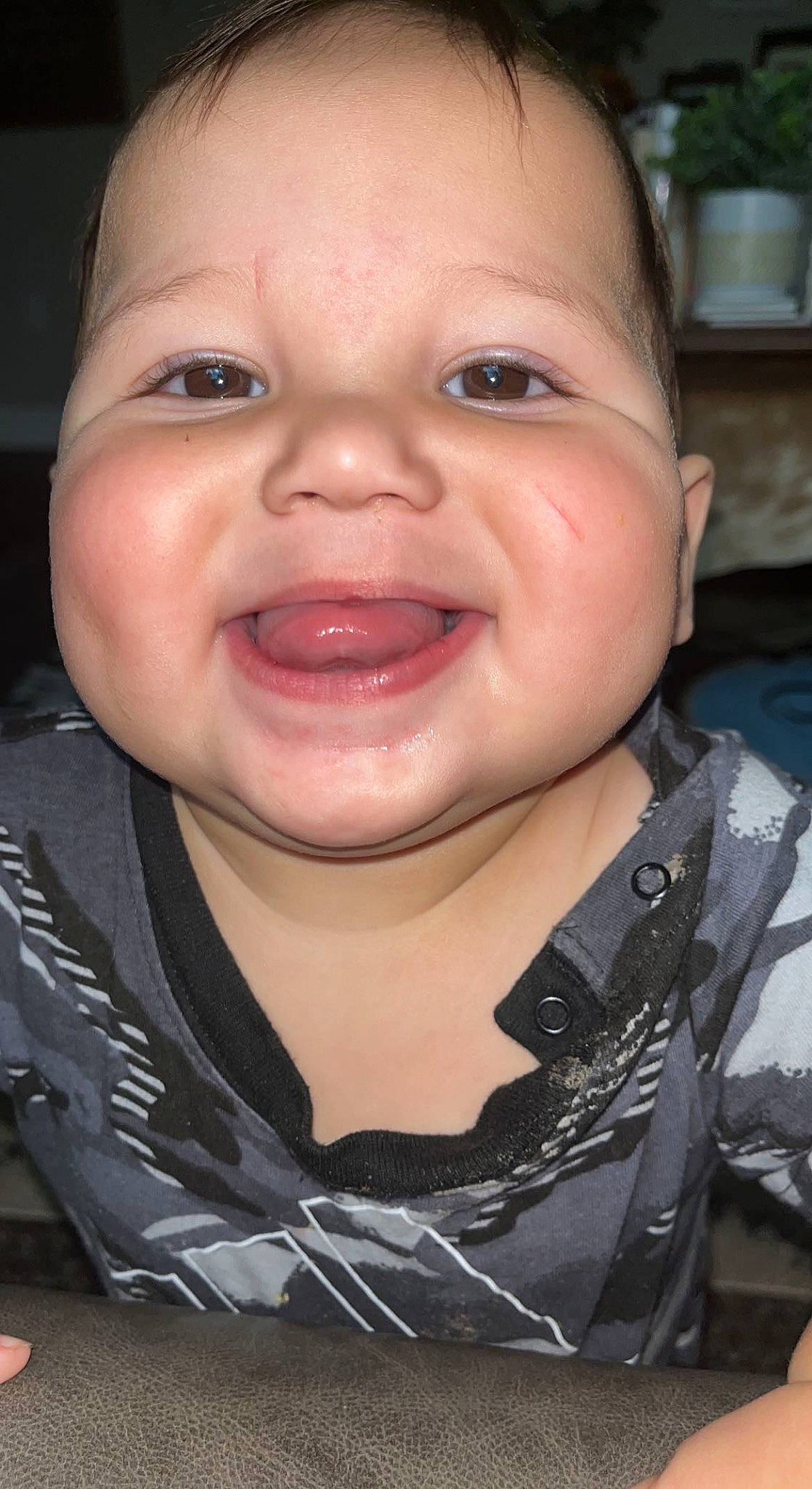 Tobias joined the competition — help win amazing prizes! baby, baby_toddler_clothing, cheek, chin, ear, eye, eyebrow, eyelash, facial_expression, happy, iris, jaw, lip, mouth, nose, person, skin, smile, throat, toddler