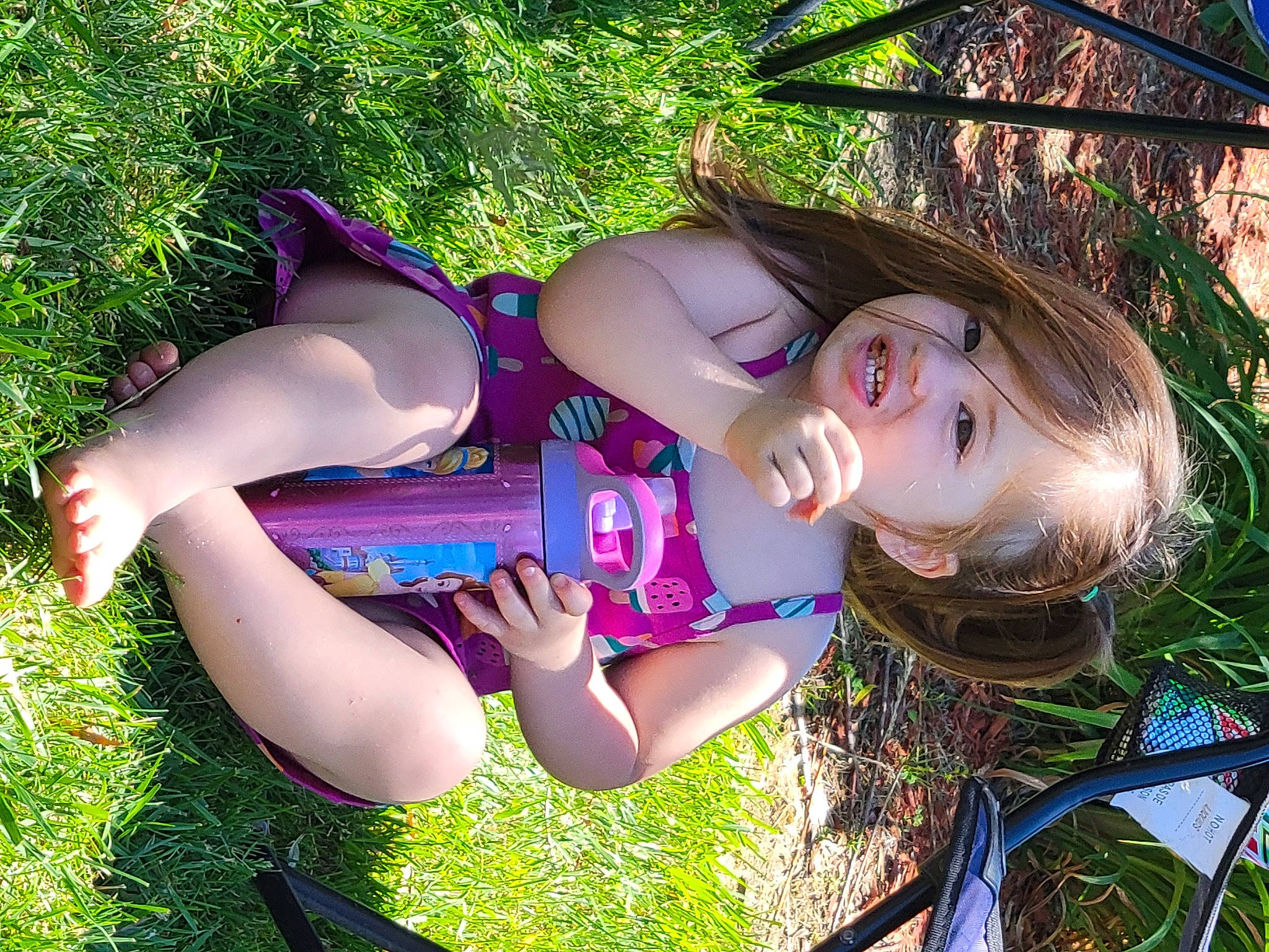 Jupiter joined the competition — help win amazing prizes! black_hair, cool, dress, eyelash, fawn, fun, grass, hairstyle, happy, leisure, lip, long_hair, magenta, people_in_nature, person, pink, plant, purple, skin, sunlight