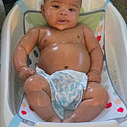 Del'Siah joined the competition — help win amazing prizes! baby, baby_bath, baby_care, bathroom, bathtub, child, childcare, chubby, comfort, cute, diaper, health, indoor, infant, infant_bath, plush, sitting, skin, water, young_child