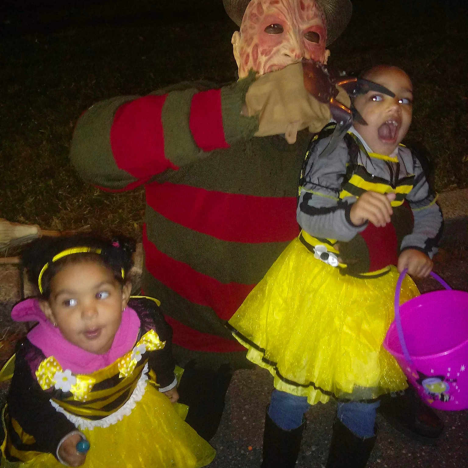 Elayna joined the competition — help win amazing prizes! carnival, child, clothing, costume, event, fun, halloween, holiday, performance, person, product, toddler, yellow