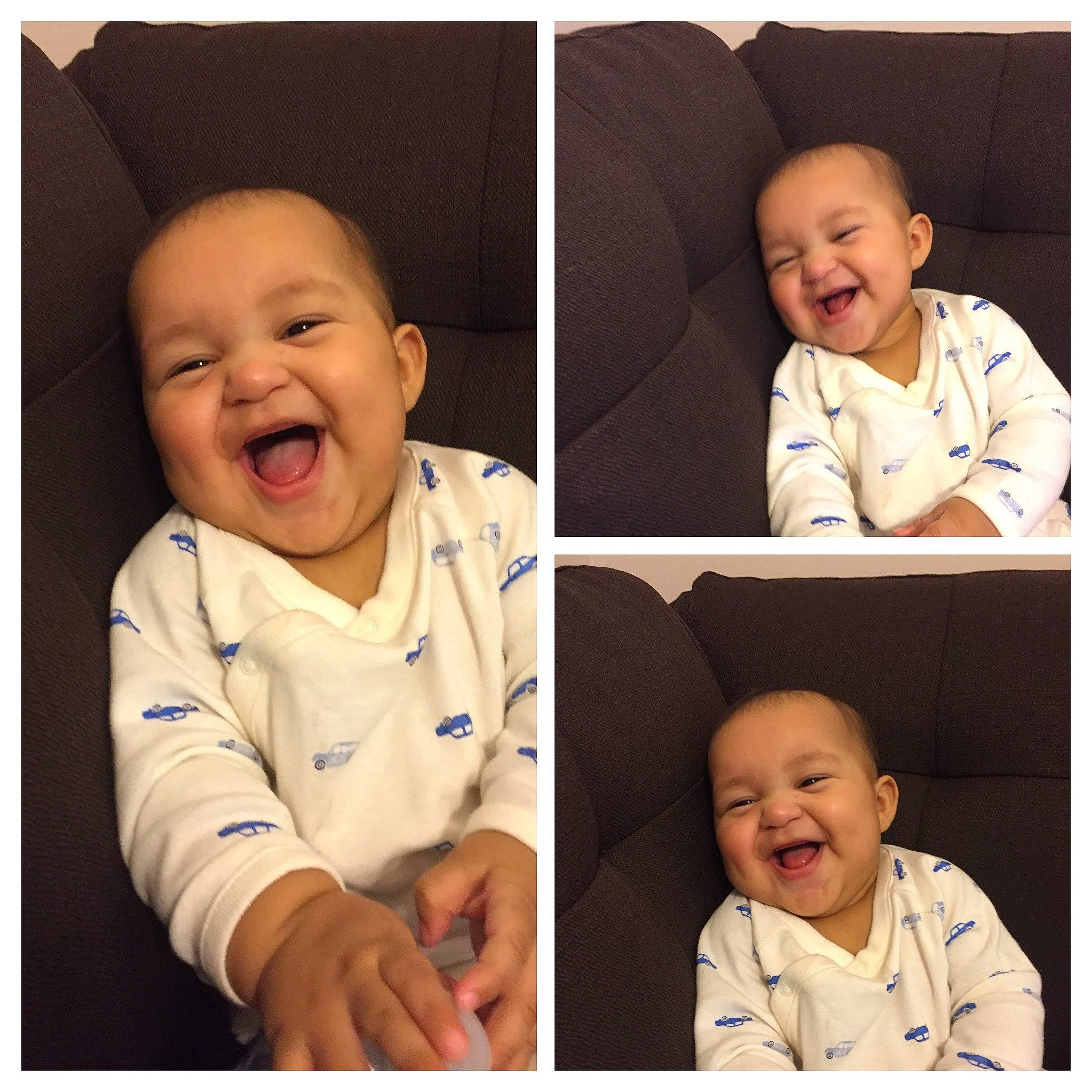 Hector is registered to the contest to win money with this photo: child, day, facial_expression, infant, joy, laughter, person, smile, toddler