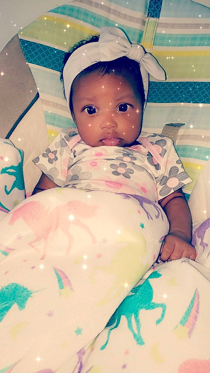 Kaziah joined the competition — help win amazing prizes! baby, baby_products, baby_toddler_clothing, bonnet, child, costume_accessory, costume_hat, person, toddler