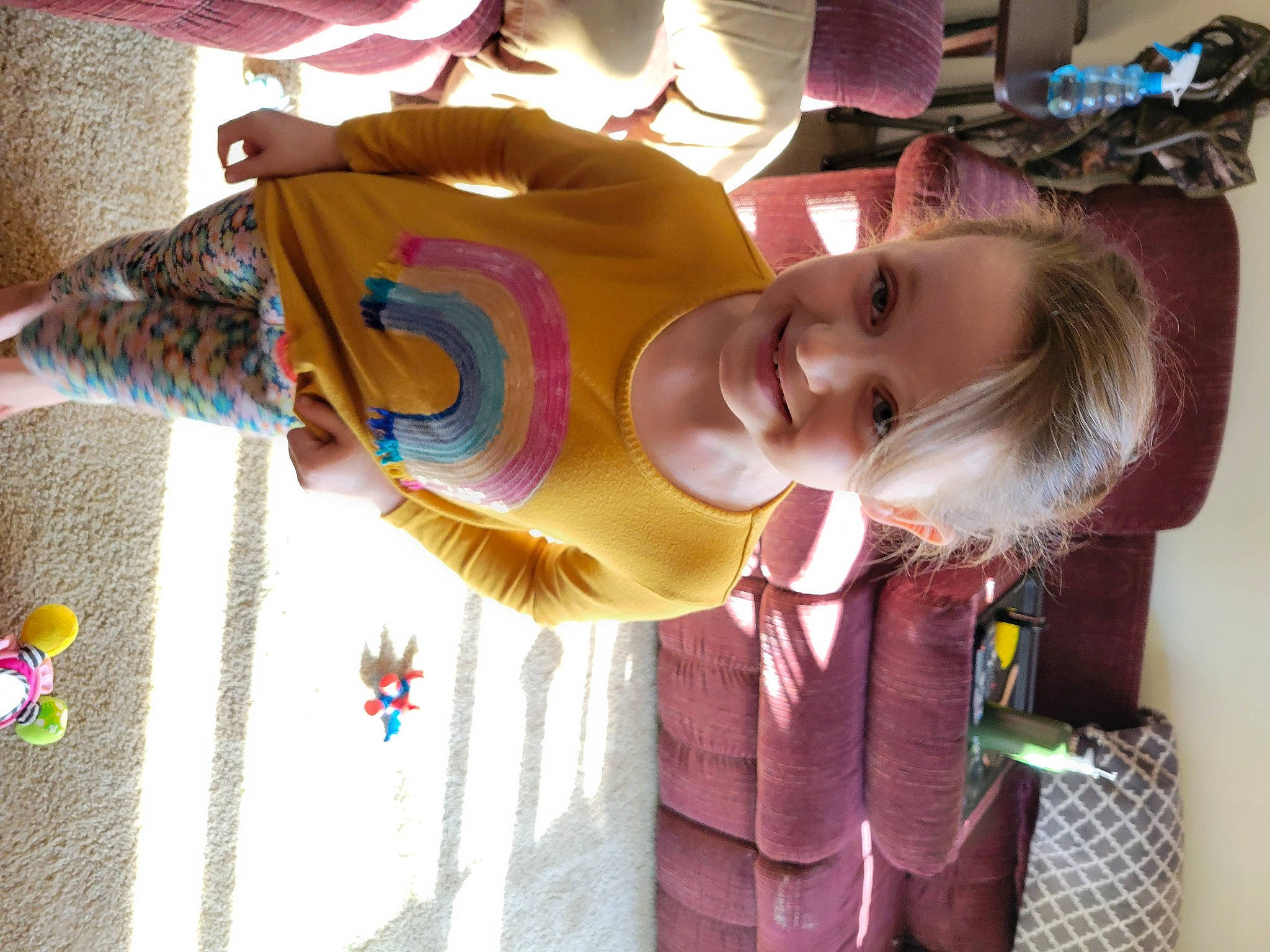 Christine is registered to the contest to win money with this photo: baby, baby_products, baby_toddler_clothing, child, event, food, fun, happy, joy, magenta, party, pattern, person, pink, play, room, smile, toddler