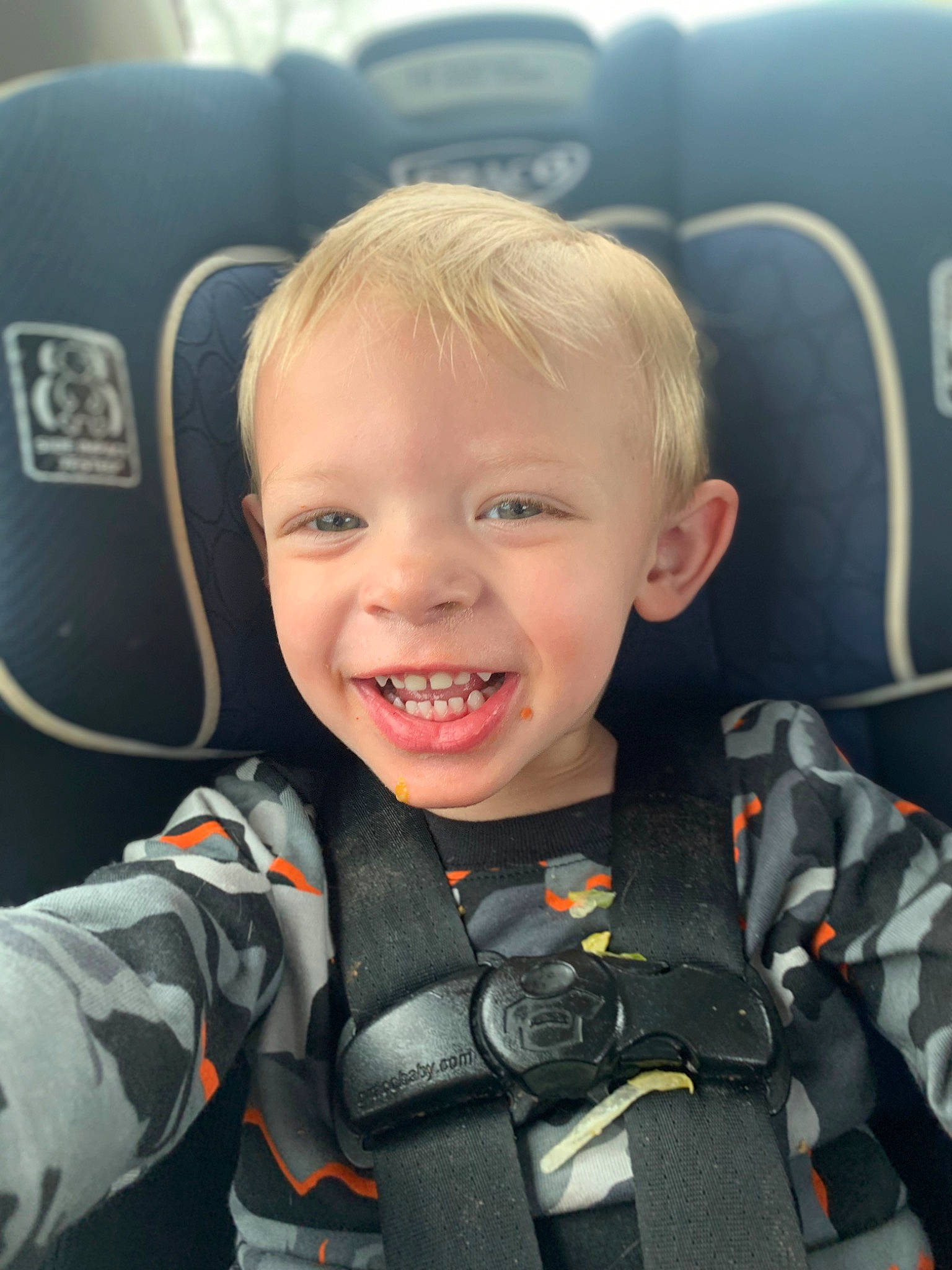 Cayden joined the competition — help win amazing prizes! auto_part, automotive_design, beauty, car_seat, child, eye, fun, hairstyle, happy, head, joy, lifejacket, luxury_vehicle, motor_vehicle, outerwear, person, seat_belt, skin, sleeve, smile