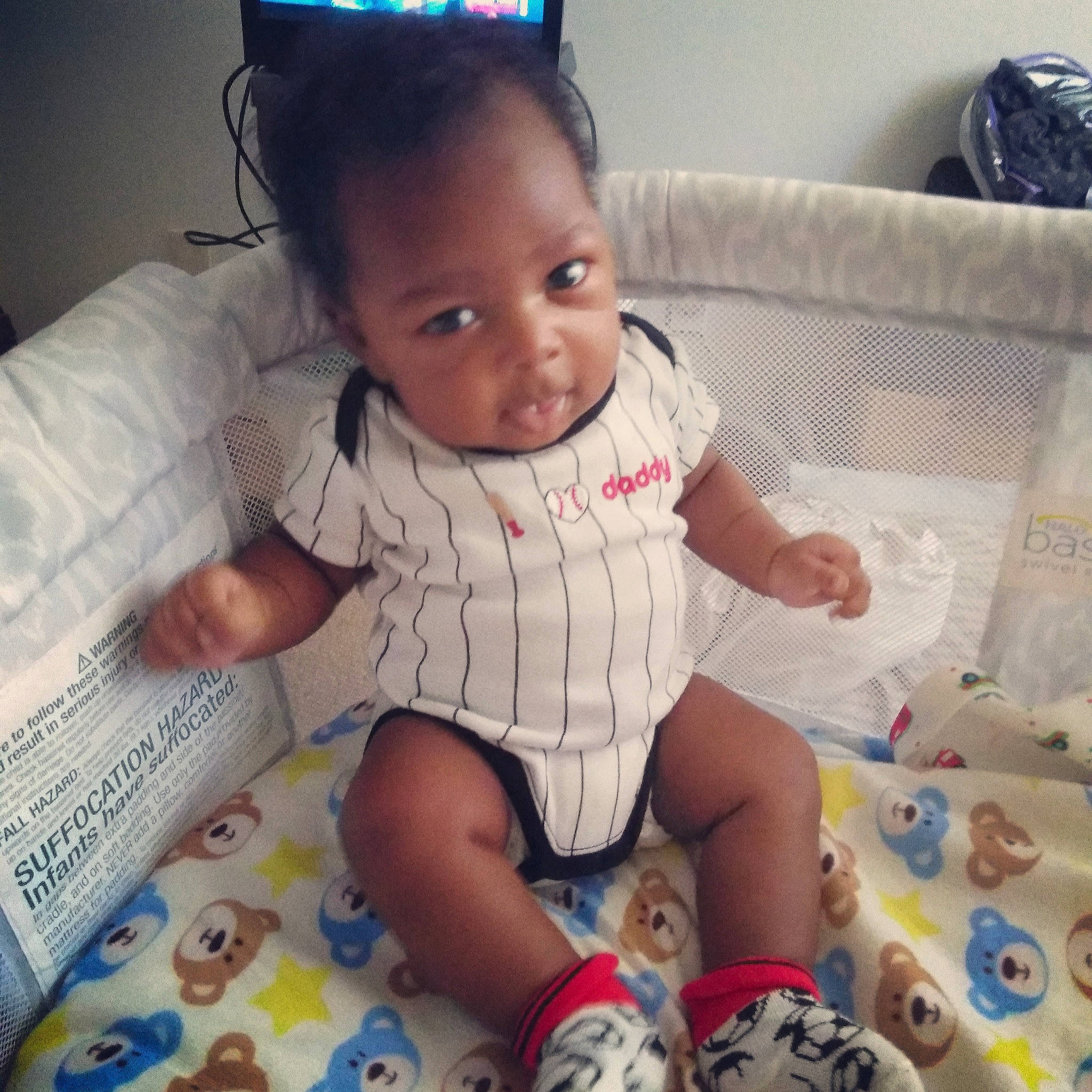 Brysen B. joined the competition — help win amazing prizes! arm, baby_products, bedtime, cheek, child, cool, day, eye, finger, fun, girl, head, infant, person, play, product, skin, toddler