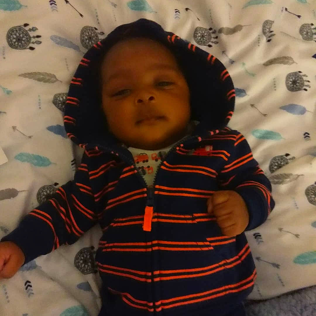 Brysen B. is registered to the contest to win money with this photo: boy, cheek, child, cool, day, eye, face, girl, hair, head, human, infant, outerwear, person, product, skin, smile, textile, toddler