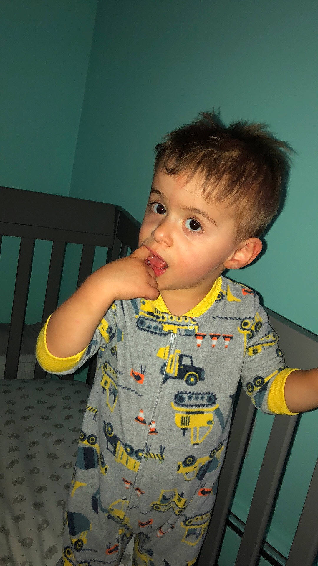 Carmine joined the competition — help win amazing prizes! baby, cheek, child, chin, eye, nose, person, skin, standing, t_shirt, toddler