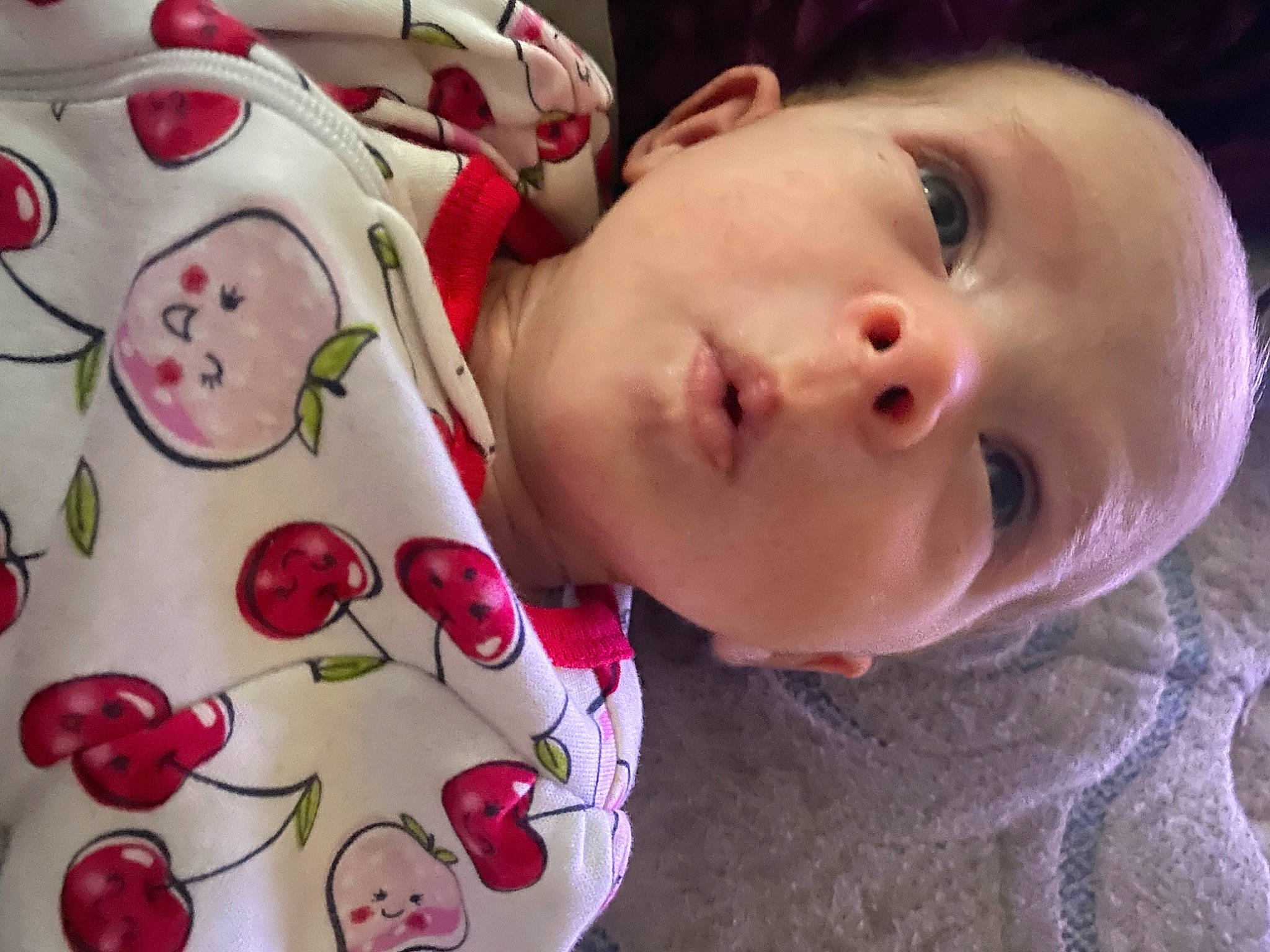 Ophelia joined the competition — help win amazing prizes! baby, baby_toddler_clothing, carmine, cheek, child, christmas, eyelash, happy, head, lip, mouth, neck, nose, pattern, person, plant, portrait_photography, skin, sleeve, sweetness