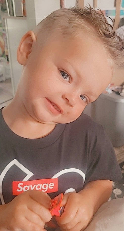 Bryson joined the competition — help win amazing prizes! cheek, chin, ear, eyebrow, eyelash, finger, forehead, hairstyle, happy, iris, lip, mouth, muscle, neck, nose, person, skin, sleeve, smile, t_shirt