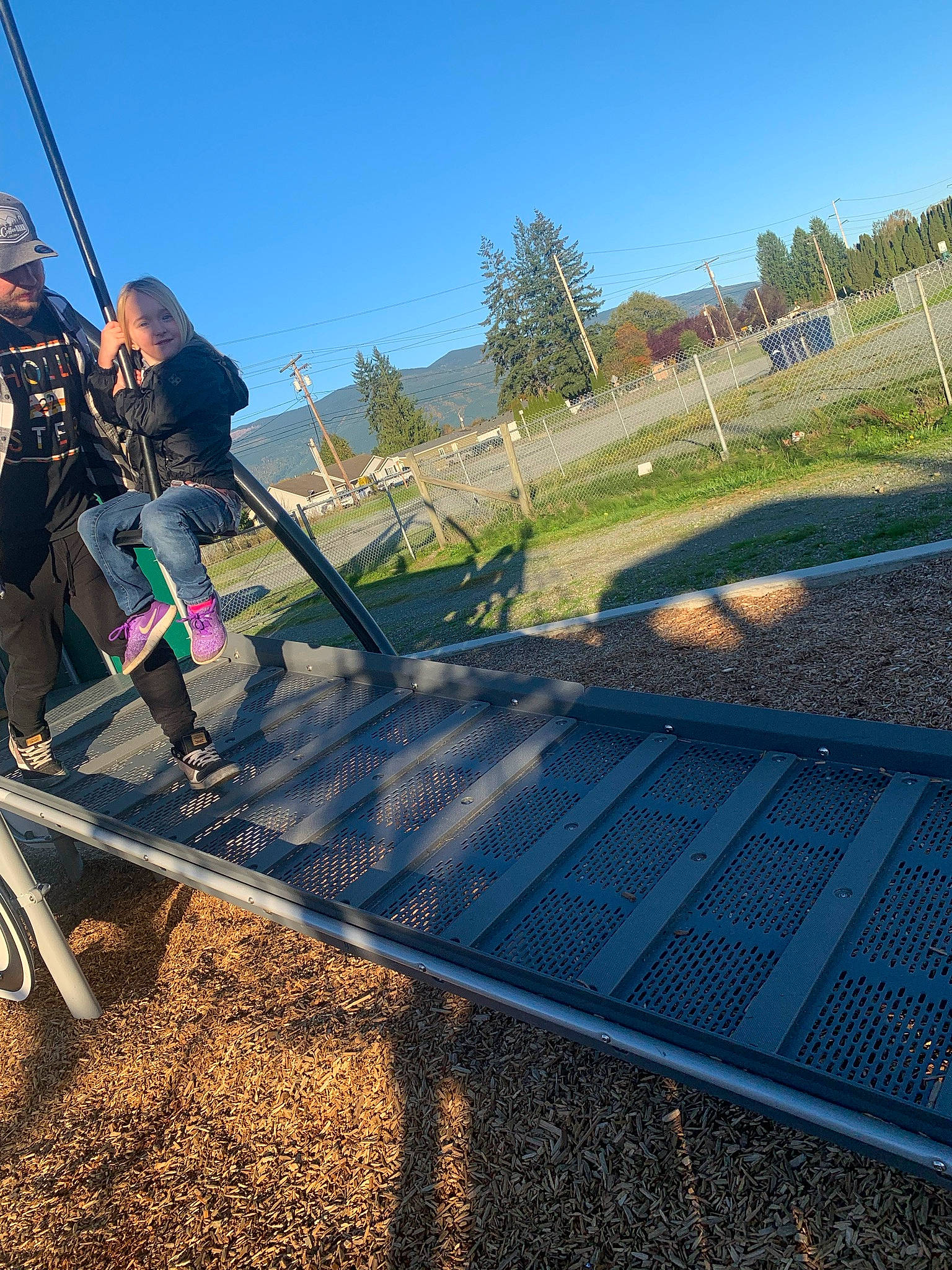 Rilie joined the competition — help win amazing prizes! asphalt, automotive_tire, bicycle_frame, bicycles_equipment_and_supplies, grass, headwear, helmet, kick_scooter, leaf, mesh, morning, people_in_nature, person, plant, rolling, sky, sports_equipment, sunlight, swing, tire