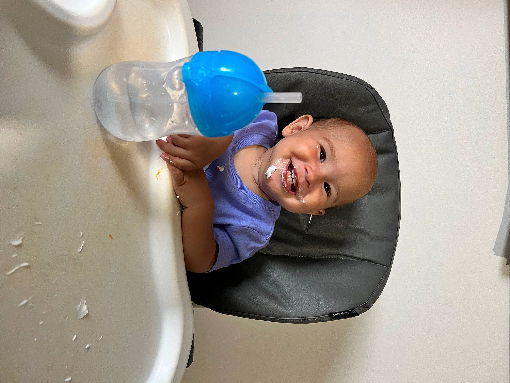 Luca joined the competition — help win amazing prizes! arm, baseball_cap, bathing, child, elbow, electric_blue, fashion_accessory, flash_photography, fun, happy, joy, laugh, leisure, party_supply, person, plastic, room, sleeve, smile, t_shirt