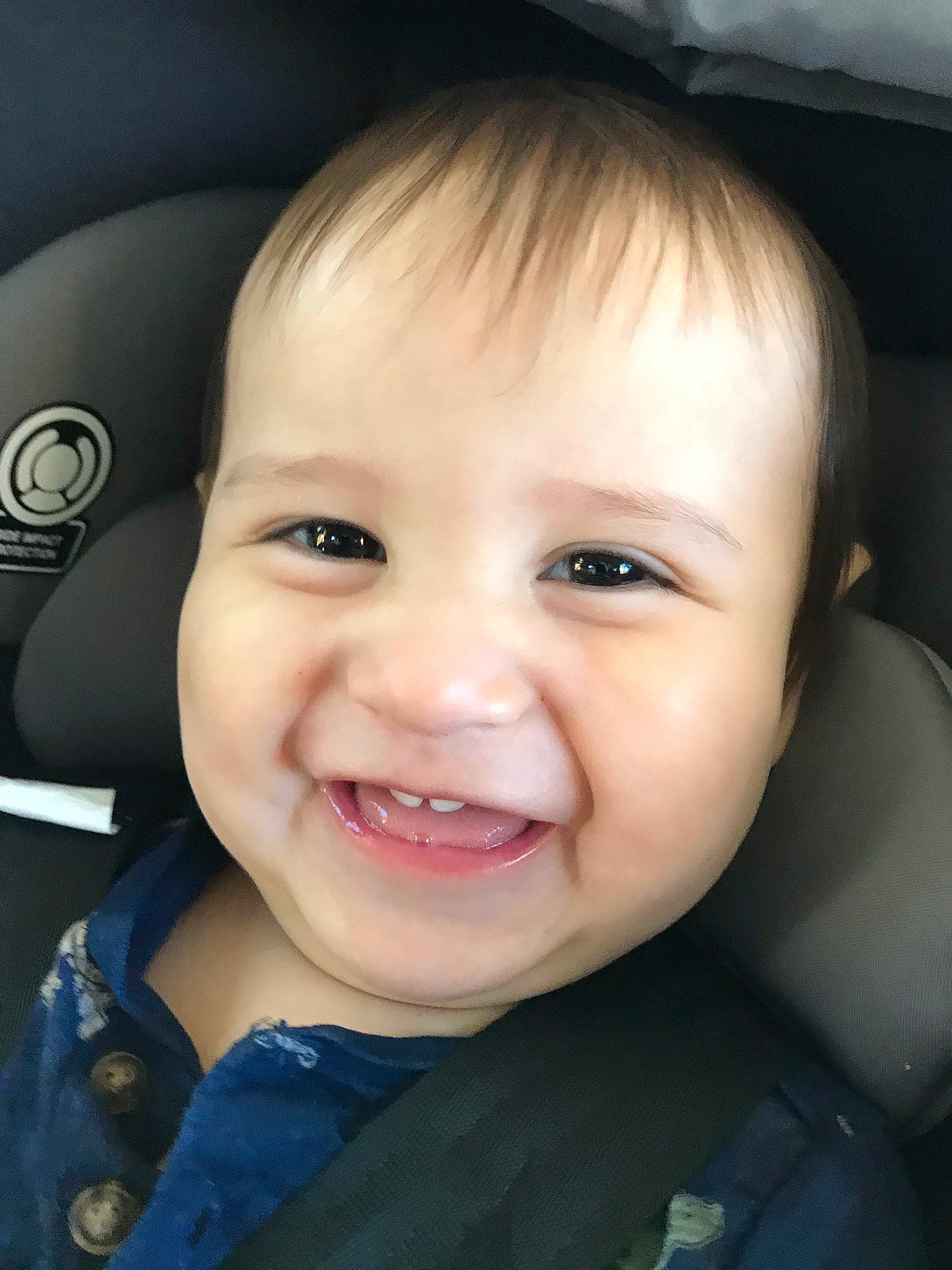 Keanu joined the competition — help win amazing prizes! baby, baby_toddler_clothing, beauty, cheek, chin, eyebrow, eyelash, face, facial_expression, flash_photography, happy, head, iris, jaw, joy, lip, nose, person, skin, sleeve