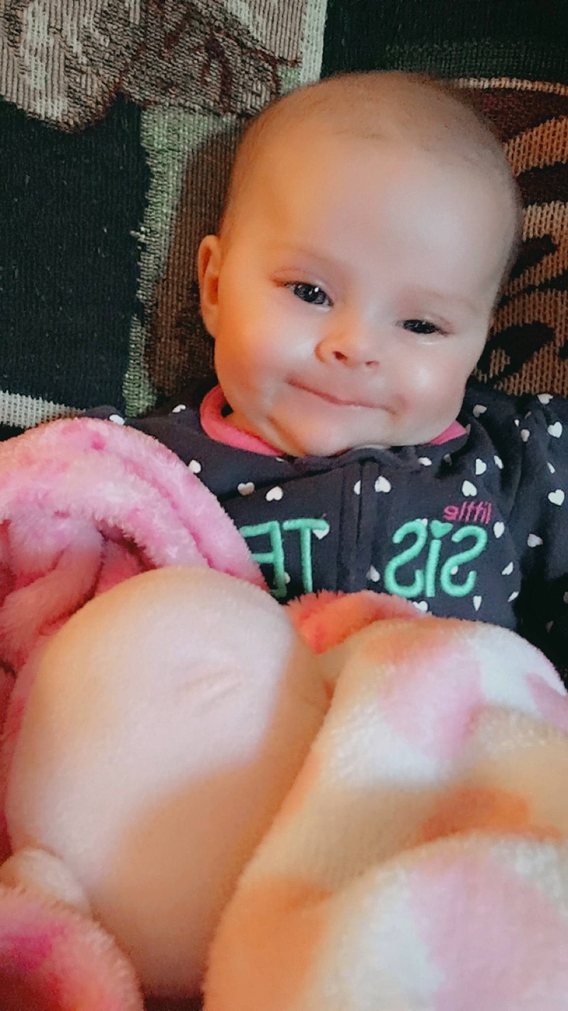 Kaycelynn joined the competition — help win amazing prizes! baby, baby_products, baby_toddler_clothing, cheek, child, ear, iris, lip, love, peach, person, pink, plush, skin, stuffed_toy, sweetness, toddler, toy