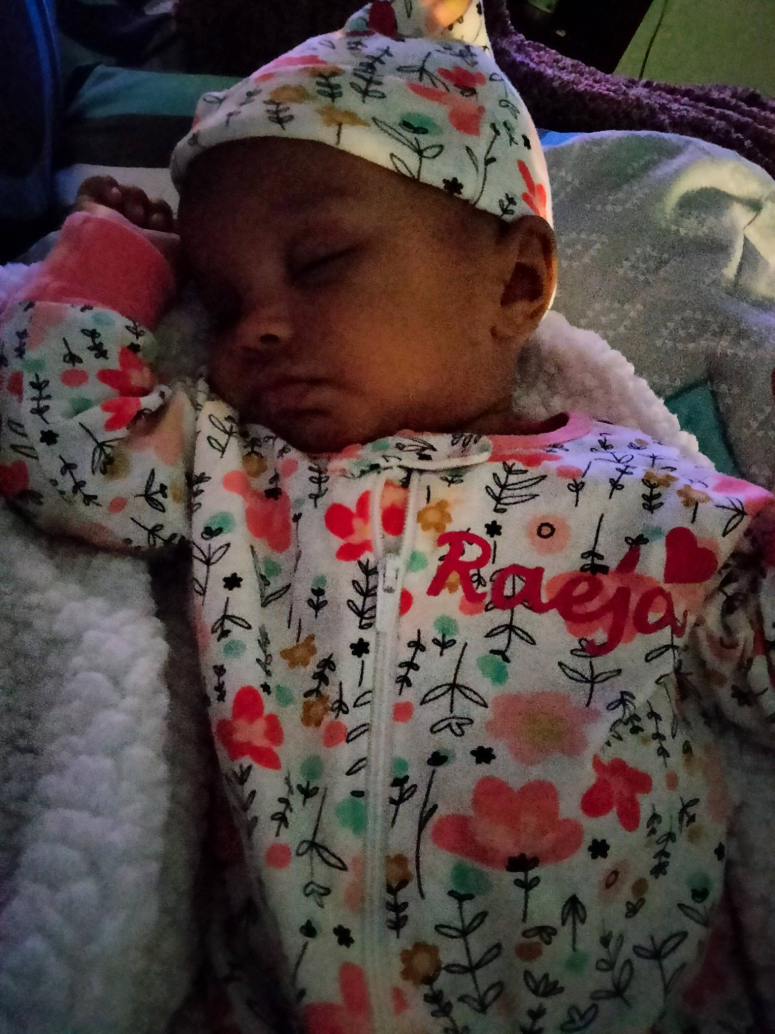 Raeja joined the competition — help win amazing prizes! baby, baby_products, baby_sleeping, baby_toddler_clothing, bedtime, cap, cheek, child, comfort, eye, happy, head, headwear, linens, lip, pattern, person, pink, skin, sleeve